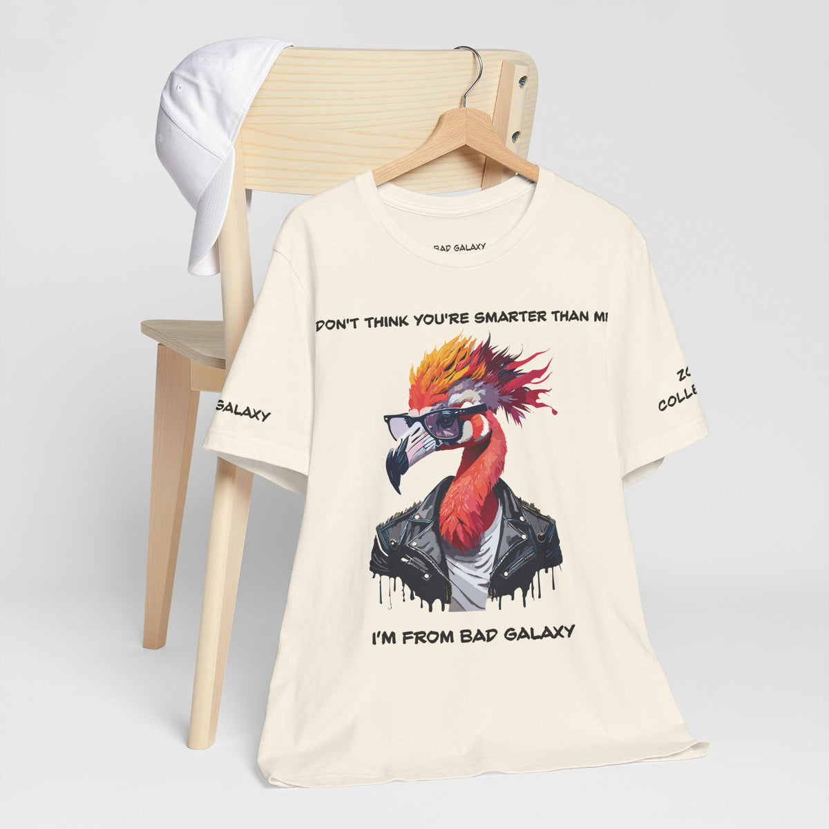 Animal Graphic Unisex Cotton Bella+Canvas Tee with Art Design b4