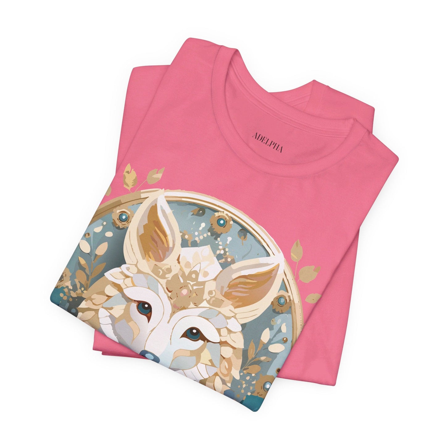 Adelpha Medallion Graphic Tee Unisex Short Sleeve Jersey Shirt With Vintage Artwork