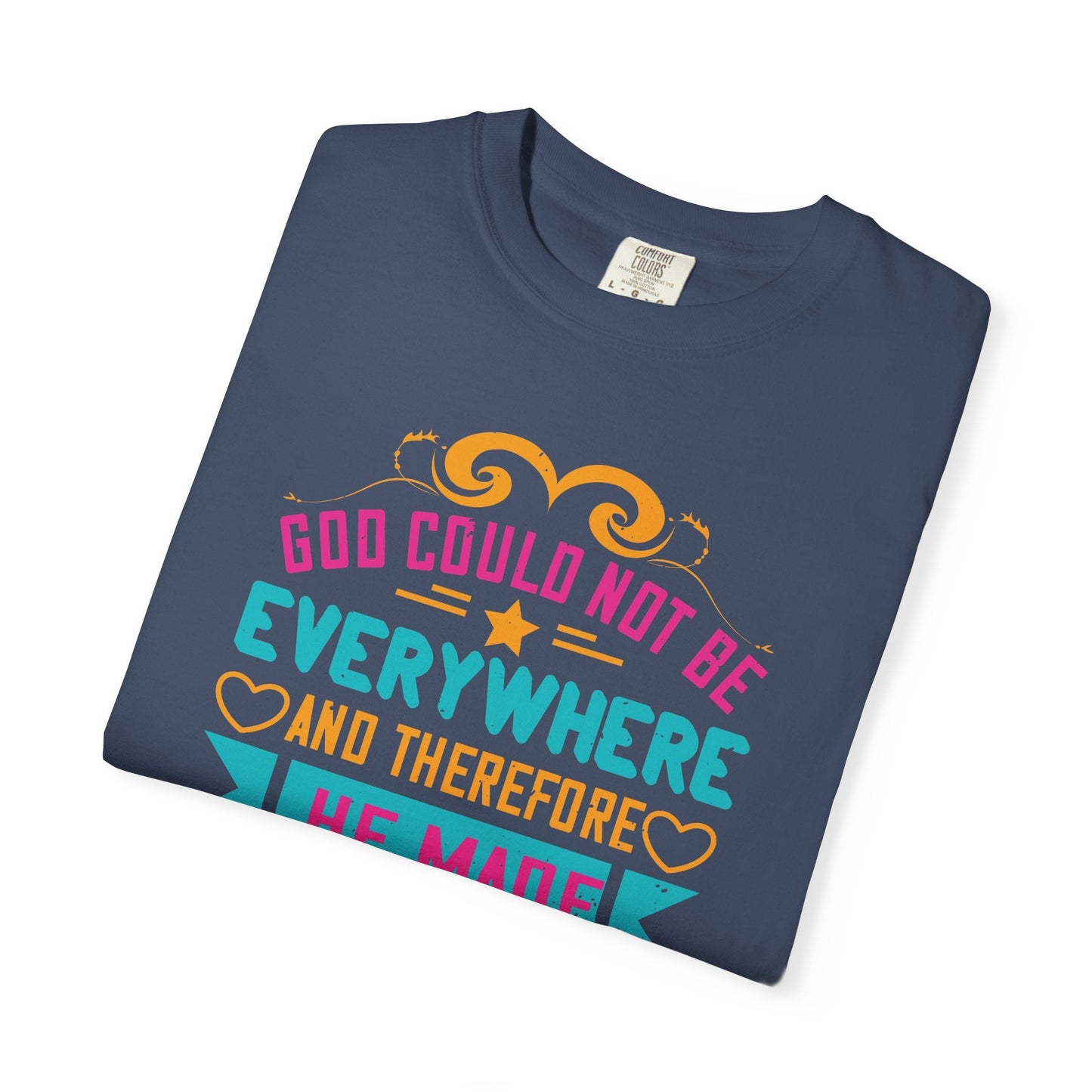 Mom T-shirt Mother Day Mama Tee Unisex Comfort Colors Garment-Dyed Cotton h70