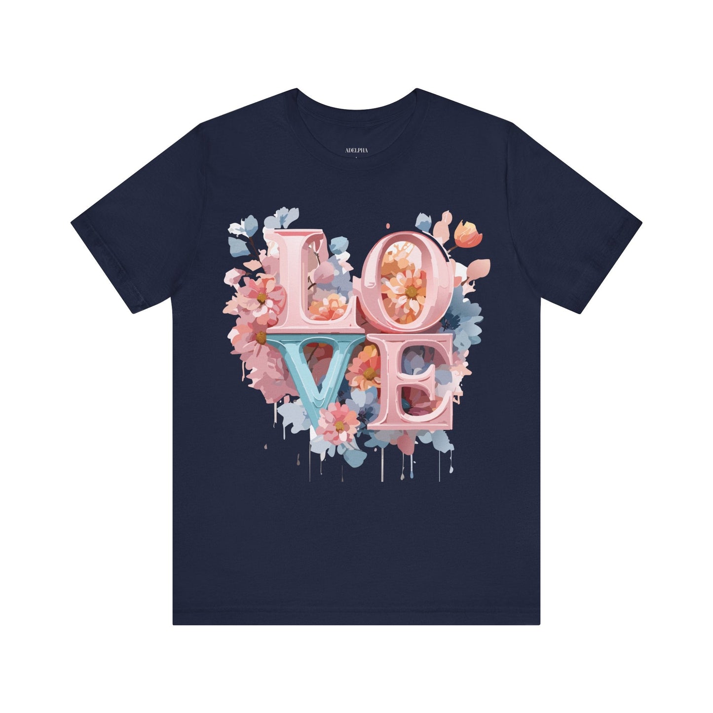 Valentine Graphic Tee Unisex Vintage Inspired Art Design Shirt Adelpha Premium Jersey Short Sleeve