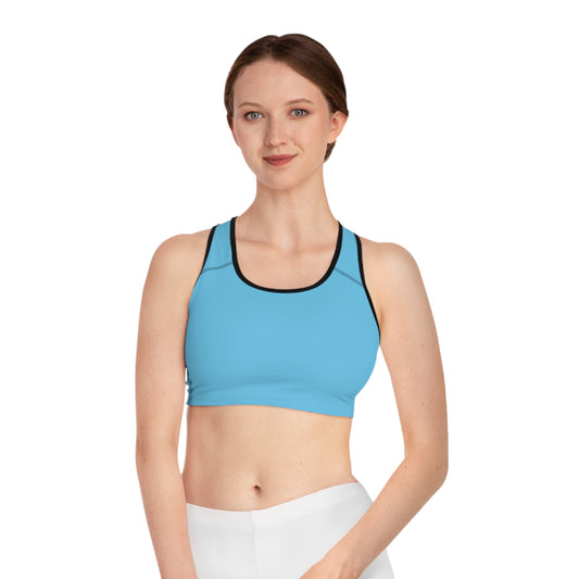 Blue Color Sports Bra, Blue Sports Bra