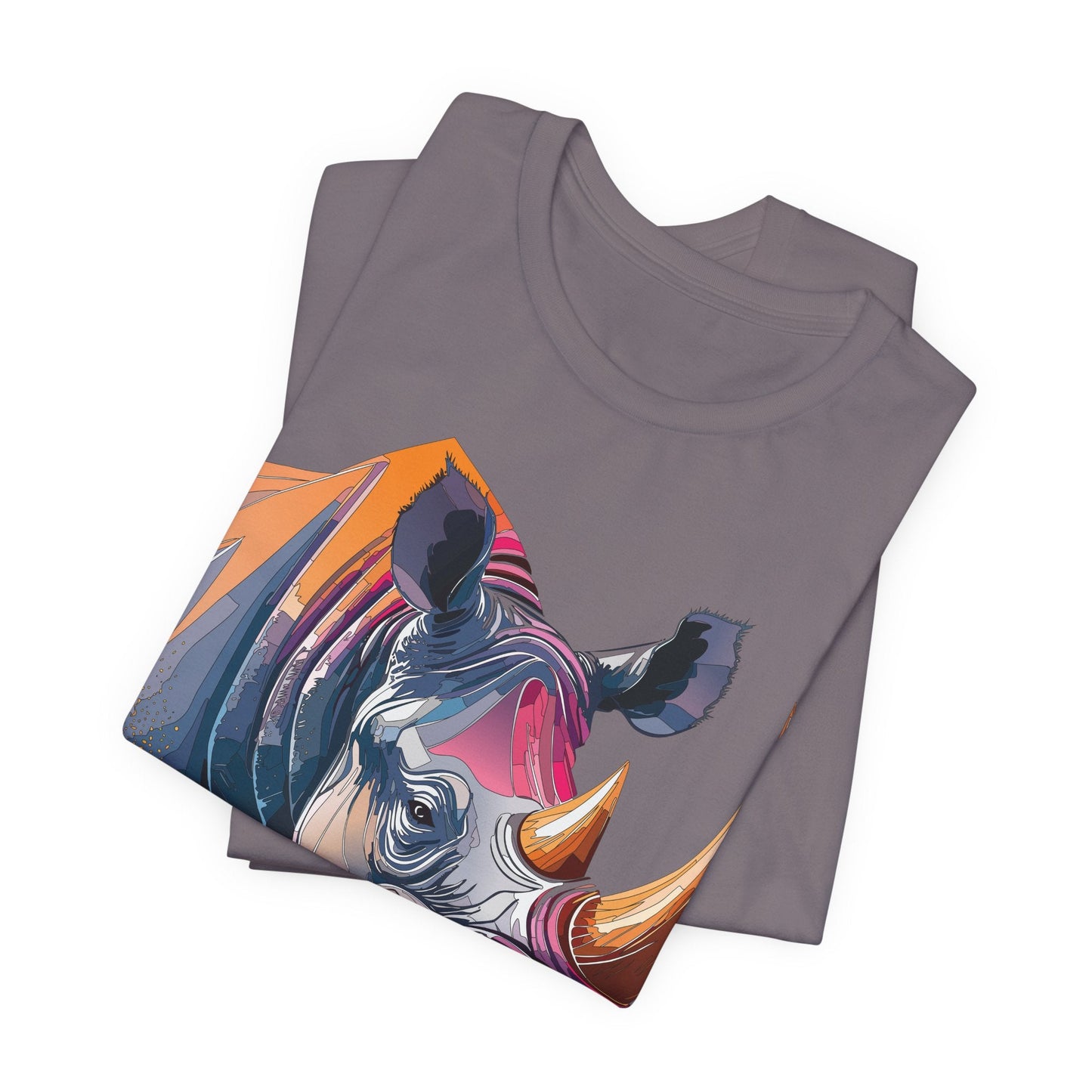 Unisex Animal Print Tee Shirt Featuring Wild Animals Art Design For Everyday Wear