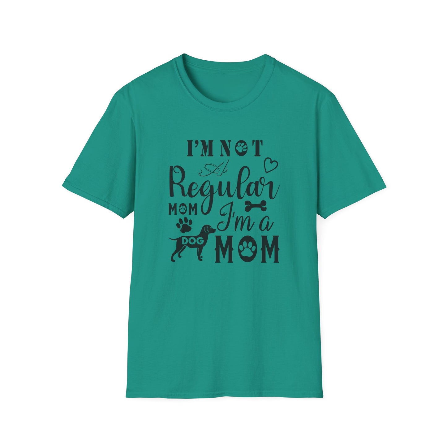 Dog Mom Pet Lover Graphic Unisex Cotton T-Shirt