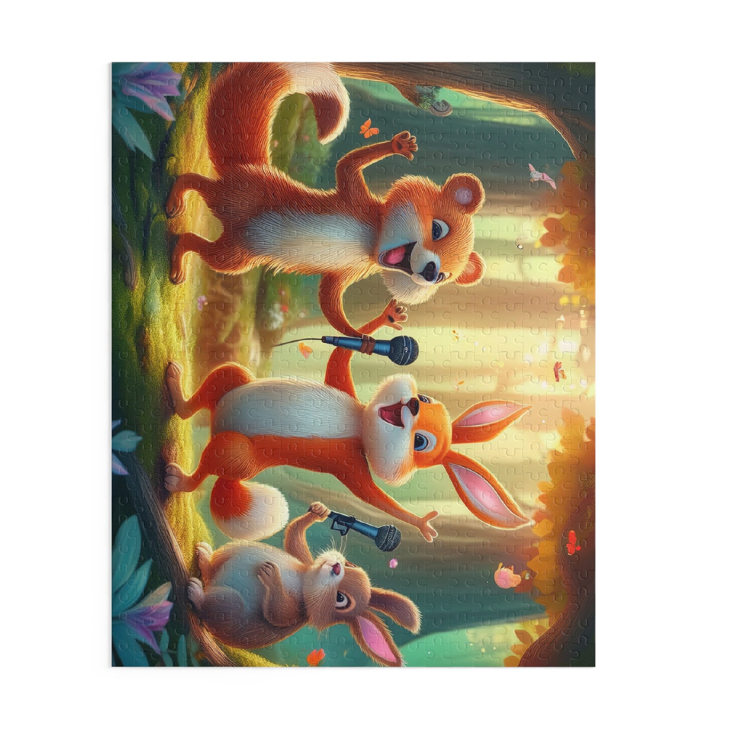 Funny Animals Puzzle 500-Chipboard Pieces in Box | Kids Puzzles Size: 16" x 20",  Ages 9+ and Family pn32