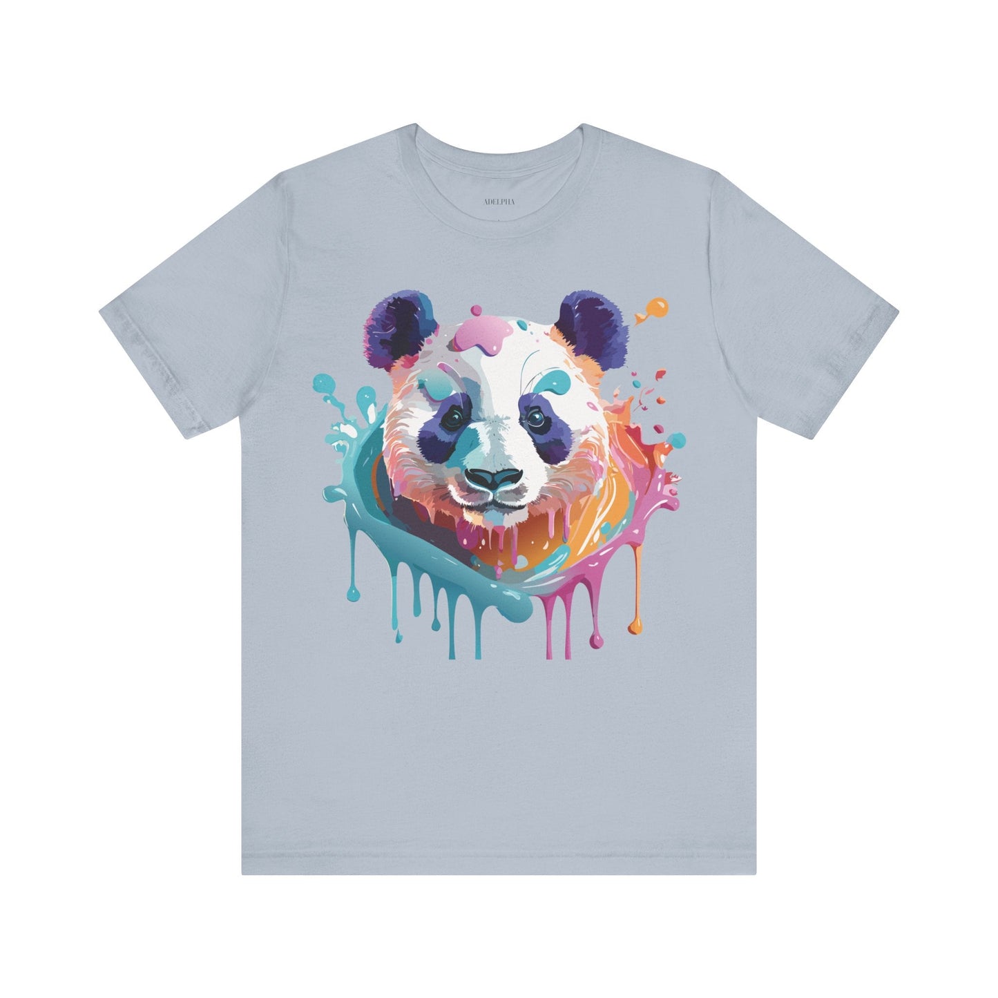Panda Graphic Tee Unisex Vintage Inspired Art Design By Adelpha Premium Jersey Short Sleeve