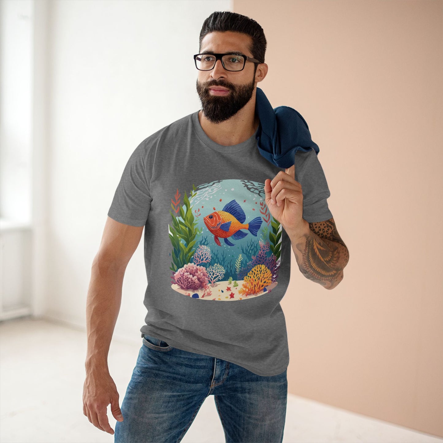 Ocean Shirt Ocean Pacific OP 10 Unisex Premium Cotton Art Tee Retro Inspired Design