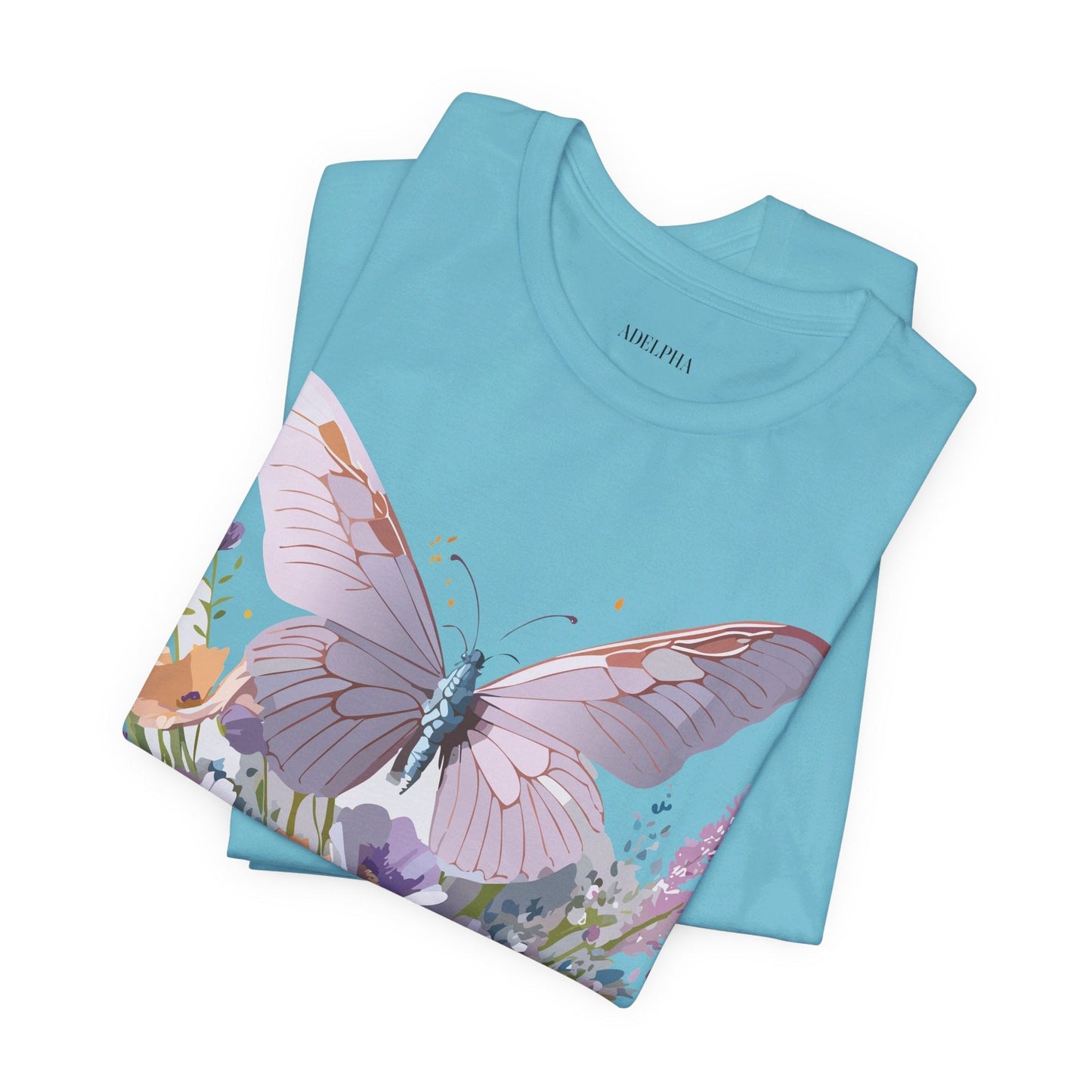 Butterfly Graphic Tee Unisex Adelpha Vintage Inspired Jersey