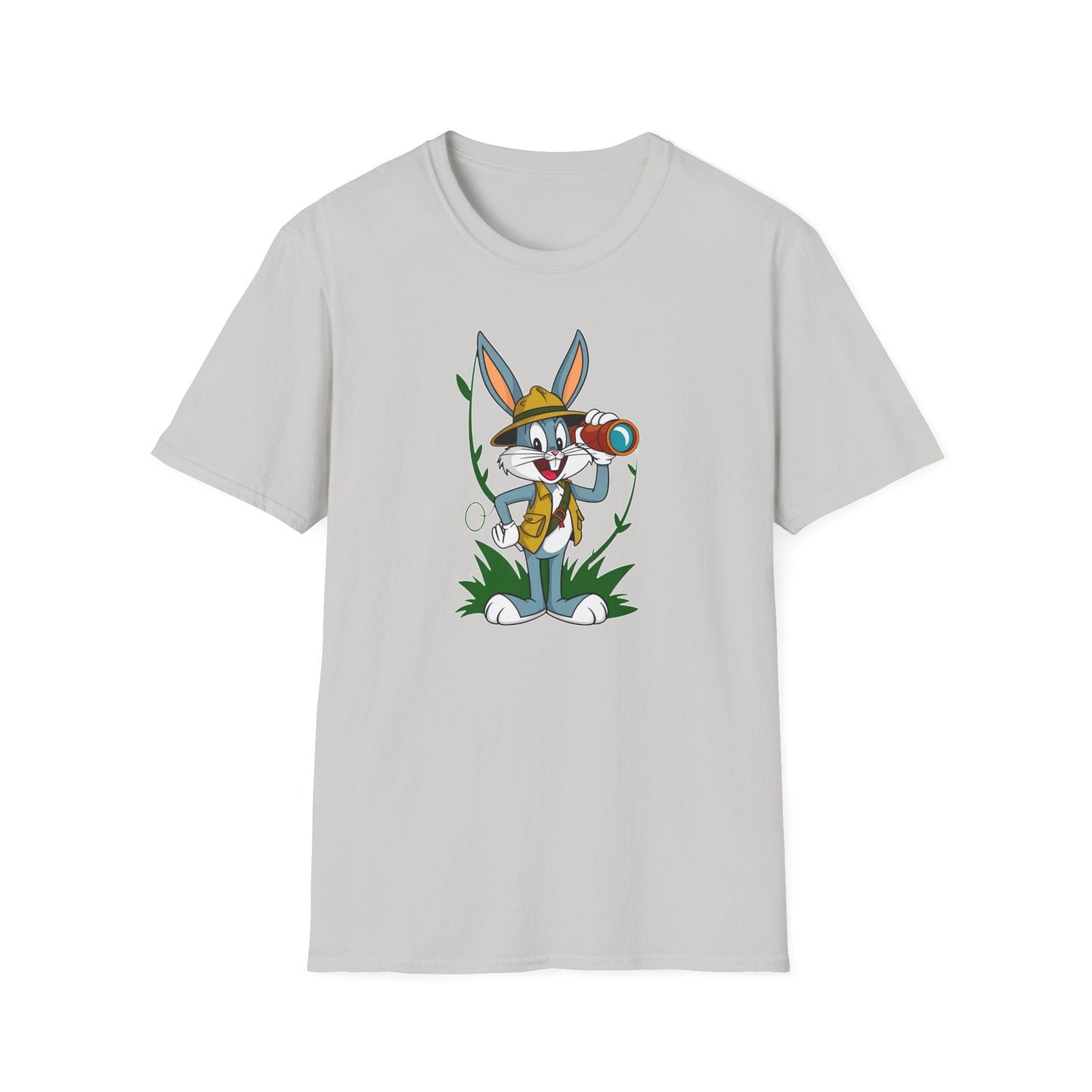 Bugs Bunny T Shirt Unisex Softstyle Gildan 64000 Cartoon Animation Graphic Tee Design