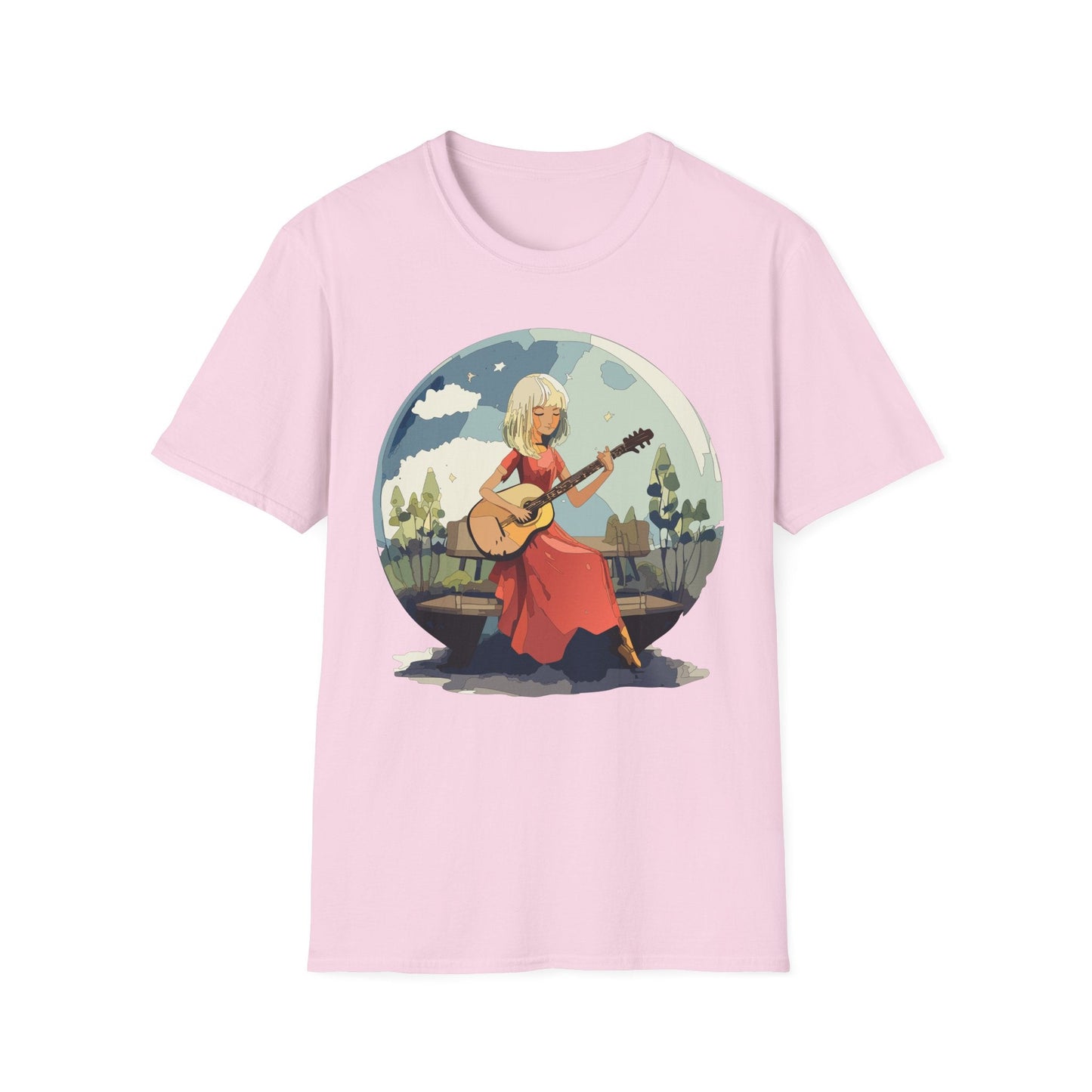 Womens Graphic T Shirts Art Design Shirt Unisex Softstyle Cotton Tee Quality Comfort Everyday Style