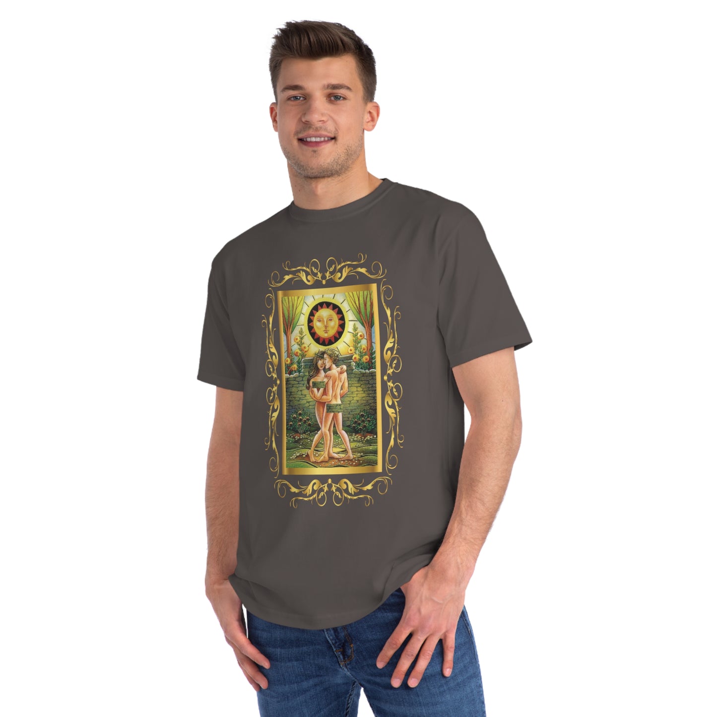 Camiseta unisex de algodón orgánico con cartas del tarot