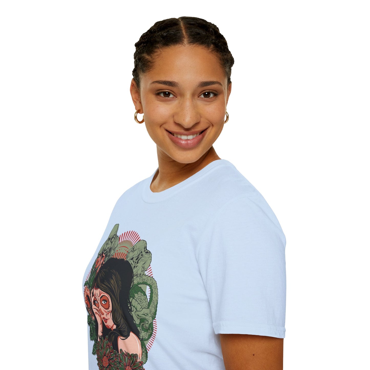 Art Design Graphic Tee Shirt Unisex Softstyle Cotton Art Shirt for Graphic Lovers