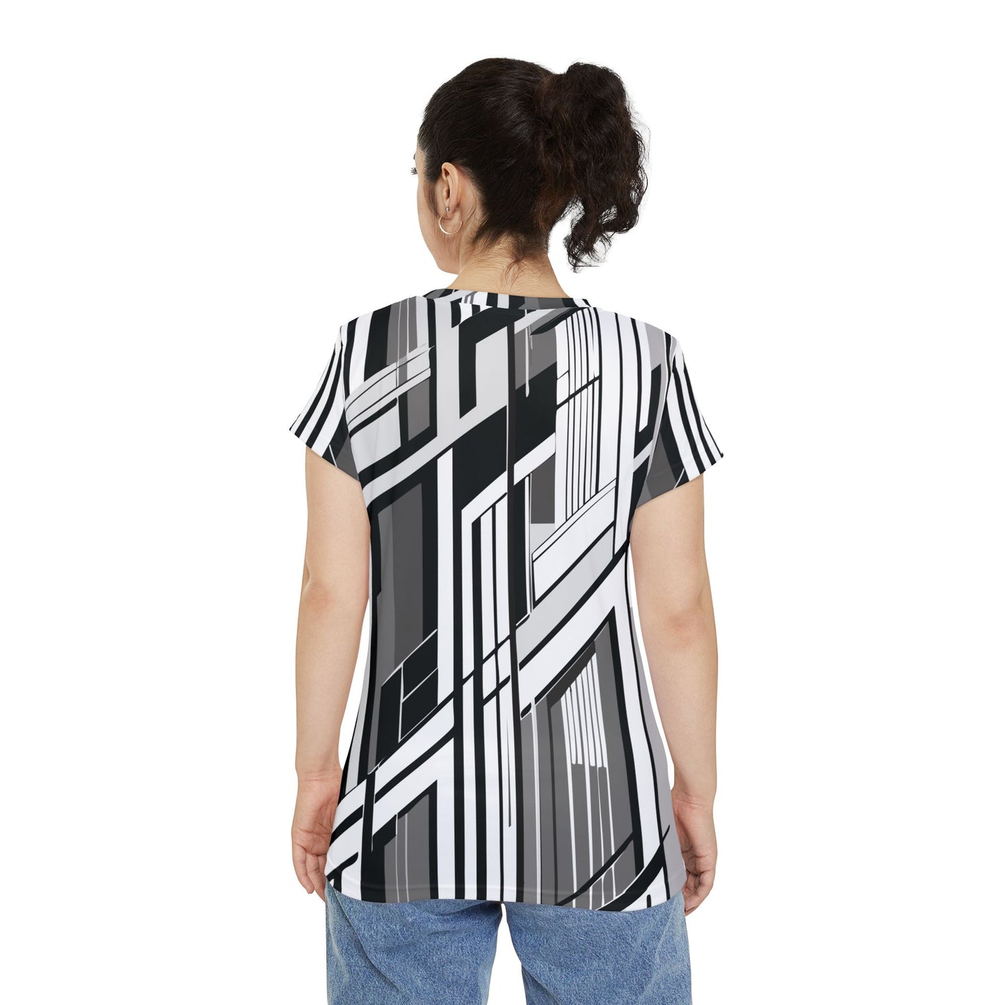 Abstract Print Shirt