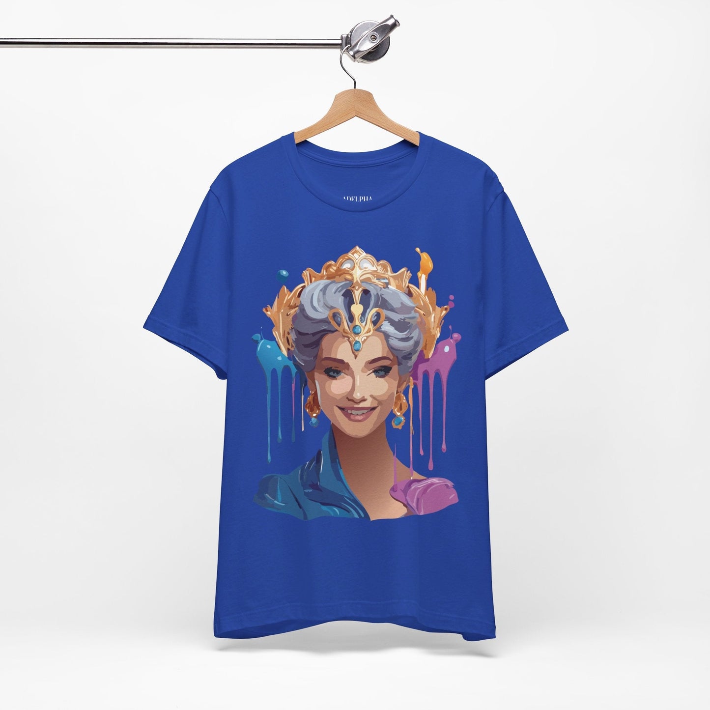 Queen Woman Portrait Graphic Unisex 100 Cotton Vintage Artwork Tee 18