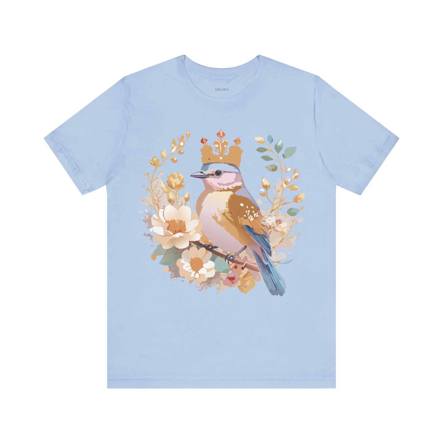Medallion Graphic Unisex 100 Cotton Vintage Animal Medal Artwork Tee 19