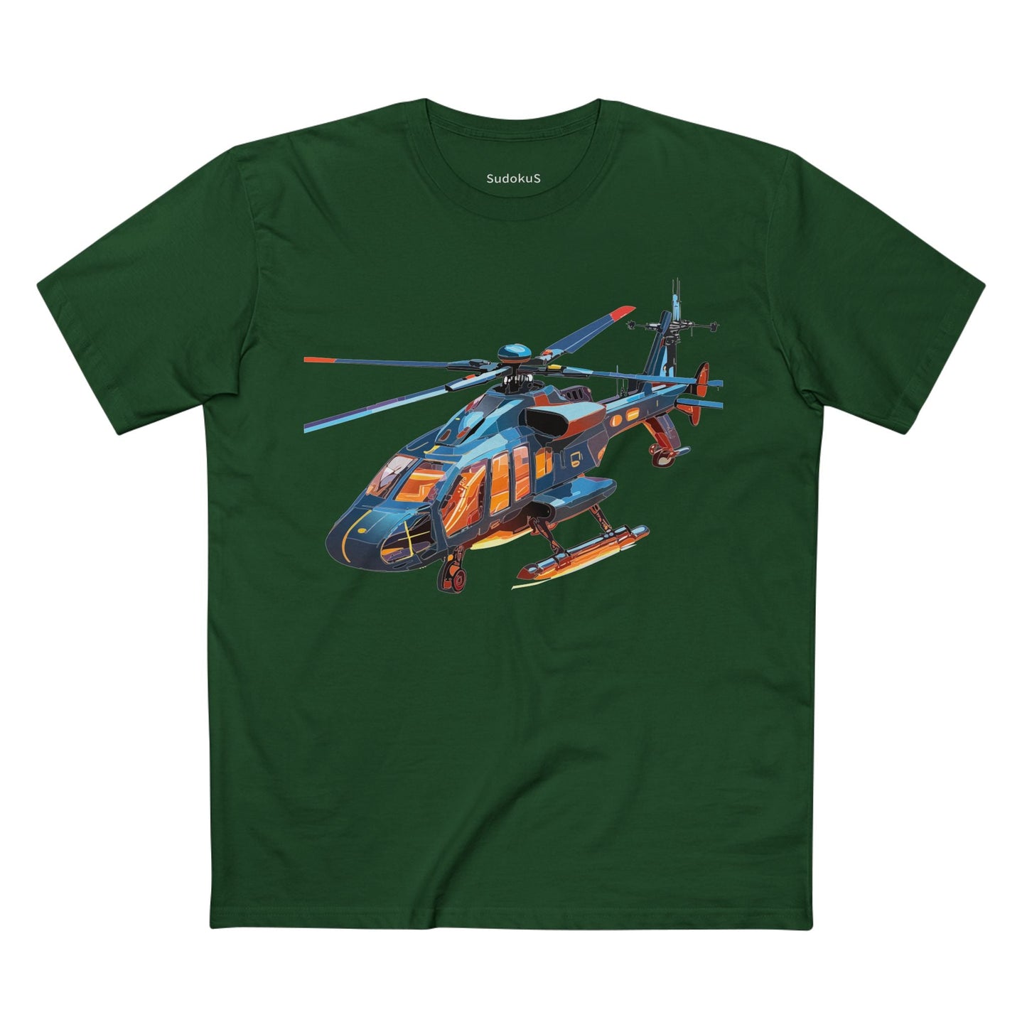 Chopper Graphic Unisex 100 Cotton Staple Tee 3