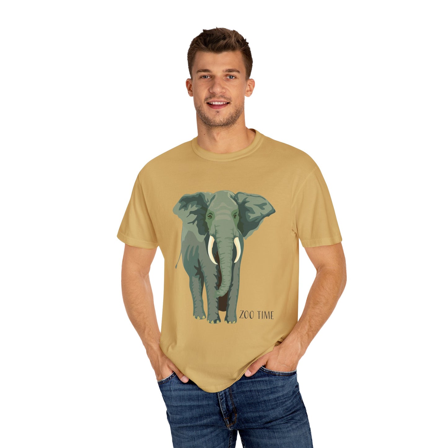 Unisex T-shirt with animal prints