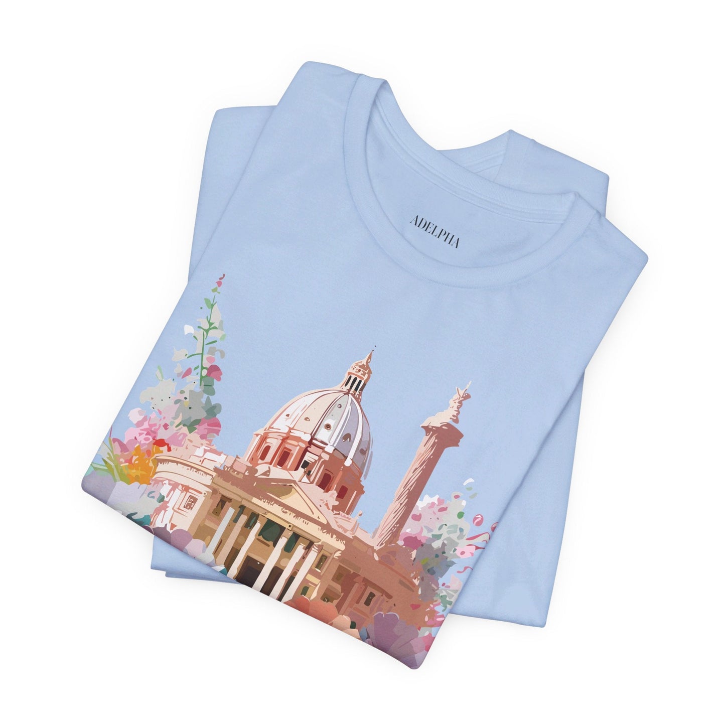Unisex Rome Graphic Tee Tourist Shirt Adelpha Vintage Artwork Premium Comfort Everyday Wear