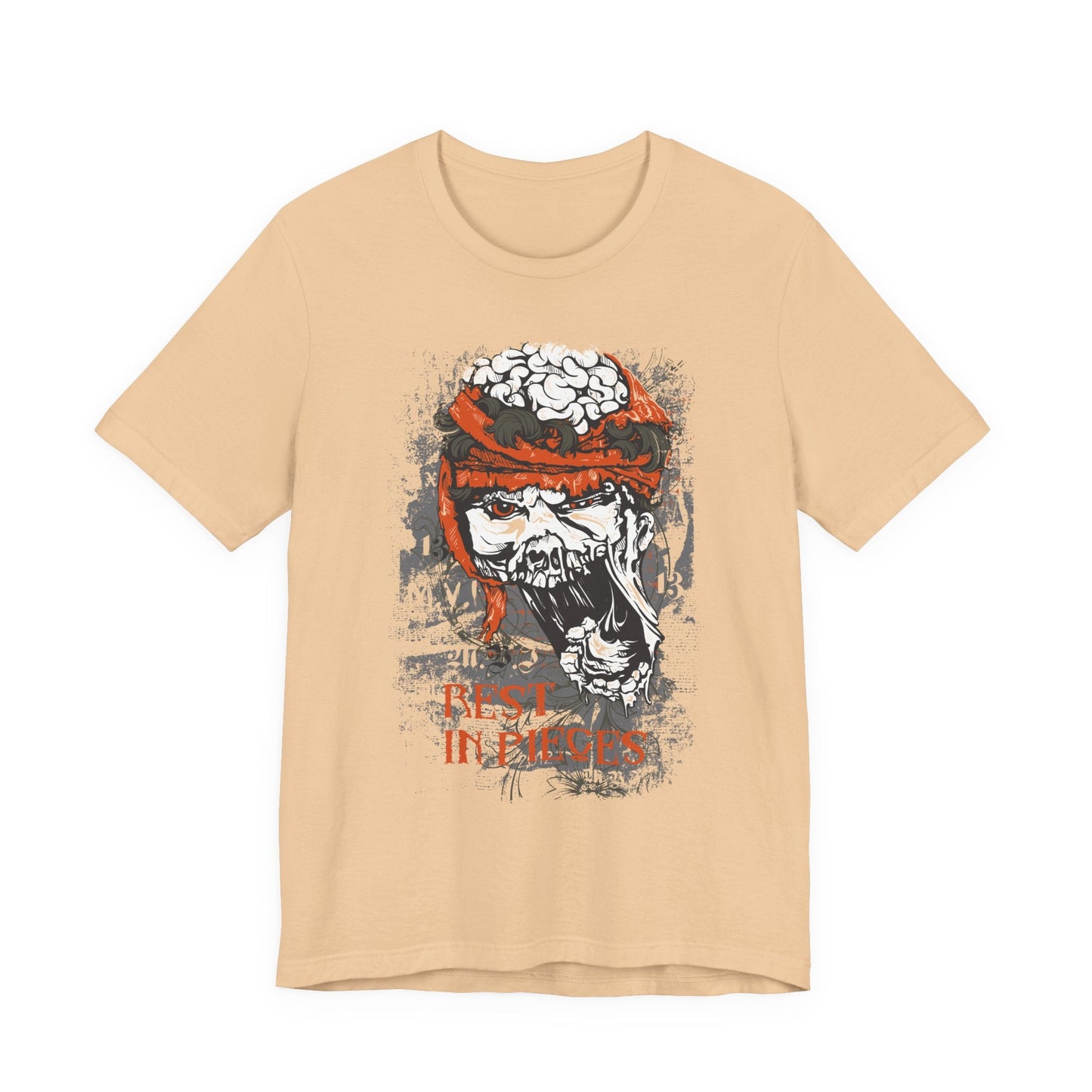 Skull Graphic Unisex Cotton T-Shirt r10