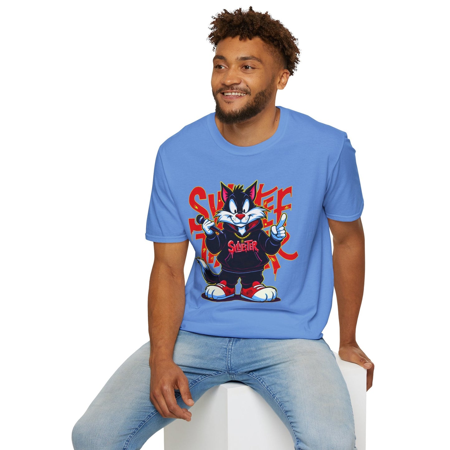 Gildan Softstyle Unisex T Shirt 100 Percent Ring Spun Cotton Cartoon Animation And Funny Animals Tee