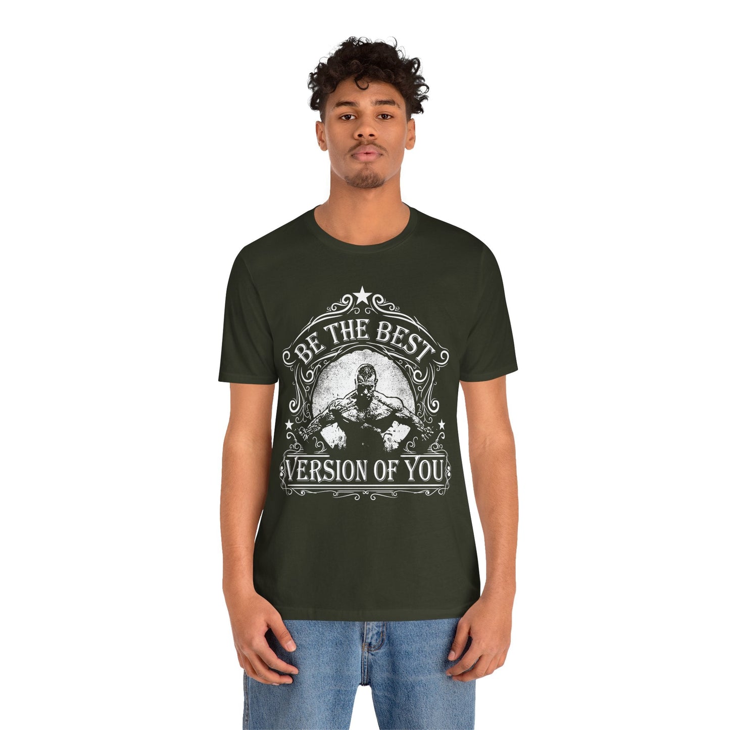 Be The Best Version Of You T-Shirt Motivational Fitness Tee