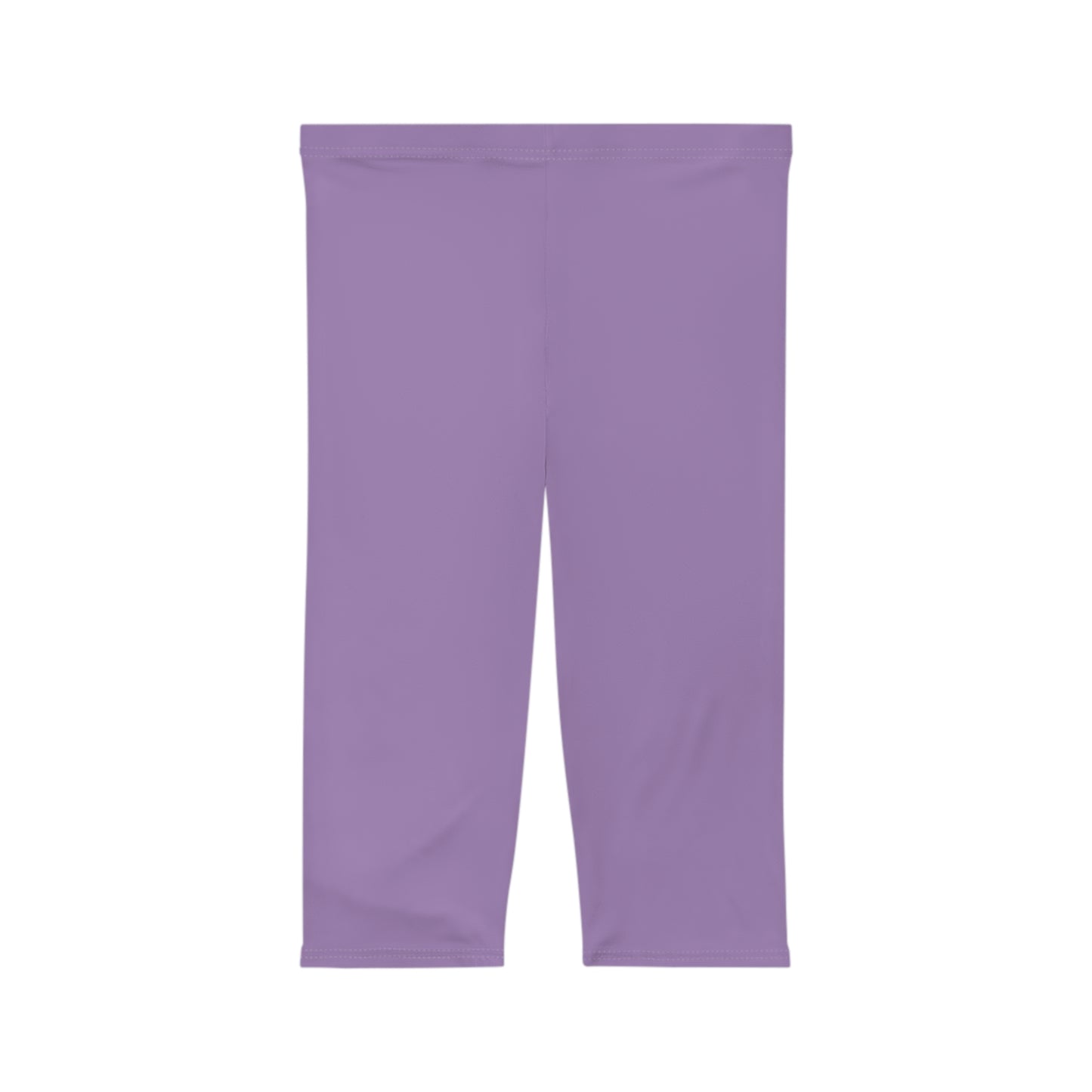 Furry Orchid Color Women's Brushed Suede Poly Span Casual Capri Leggings XS-2XL