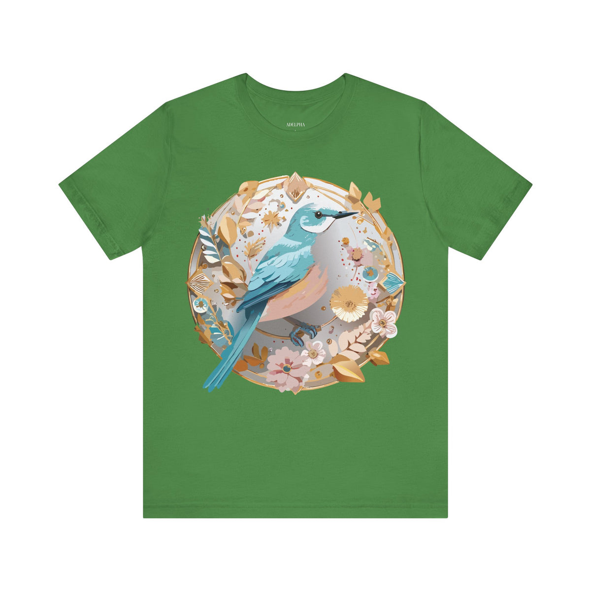 Medallion Graphic Unisex Cotton Bella+Canvas Tee with Art Design d84