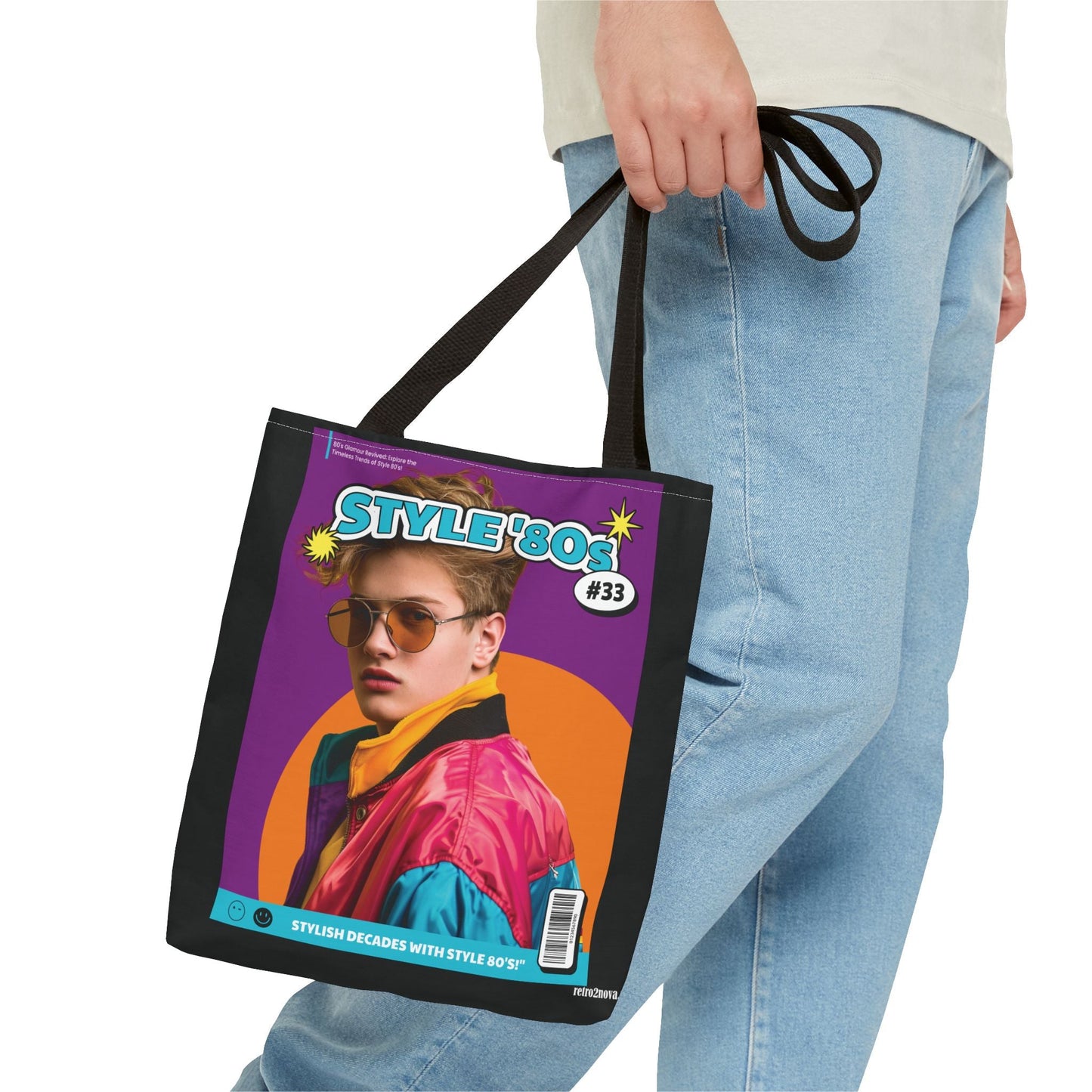 Canvas Tote Bag Magazine Cover Vintage Inspired Design Durable Everyday Use Tote Free Shipping