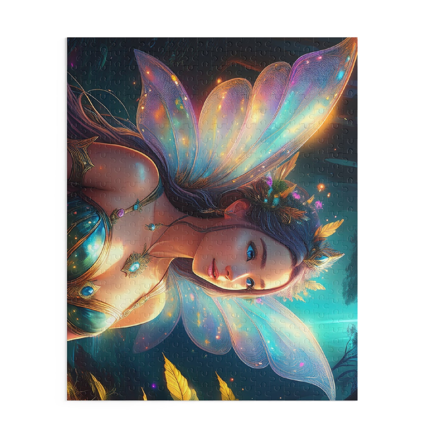 Fairy Puzzle 500-Chipboard Pieces in Box | Kids Puzzles Size: 16" x 20",  Ages 9+ and Family pn9