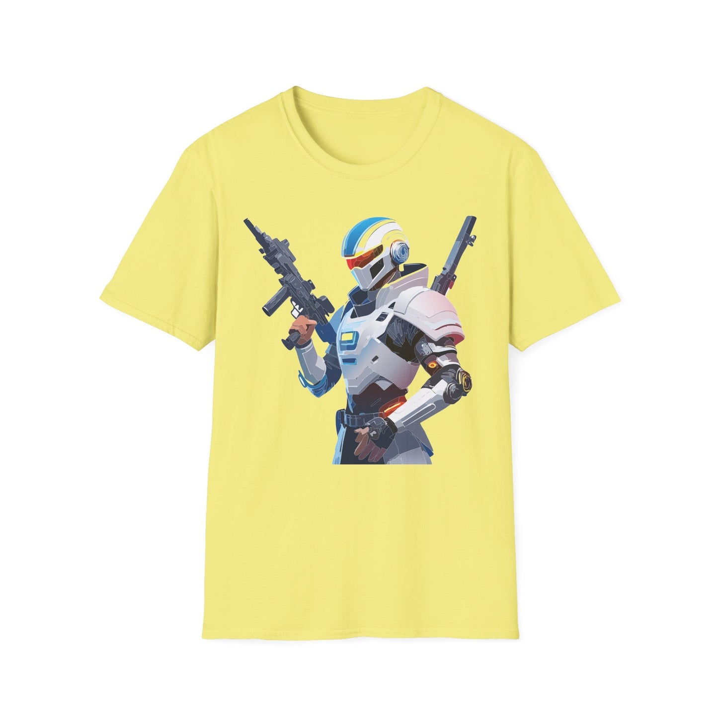 Robocop T Shirt Unisex Gildan Softstyle 64000 100 Percent Ring Spun Cotton Tee Premium