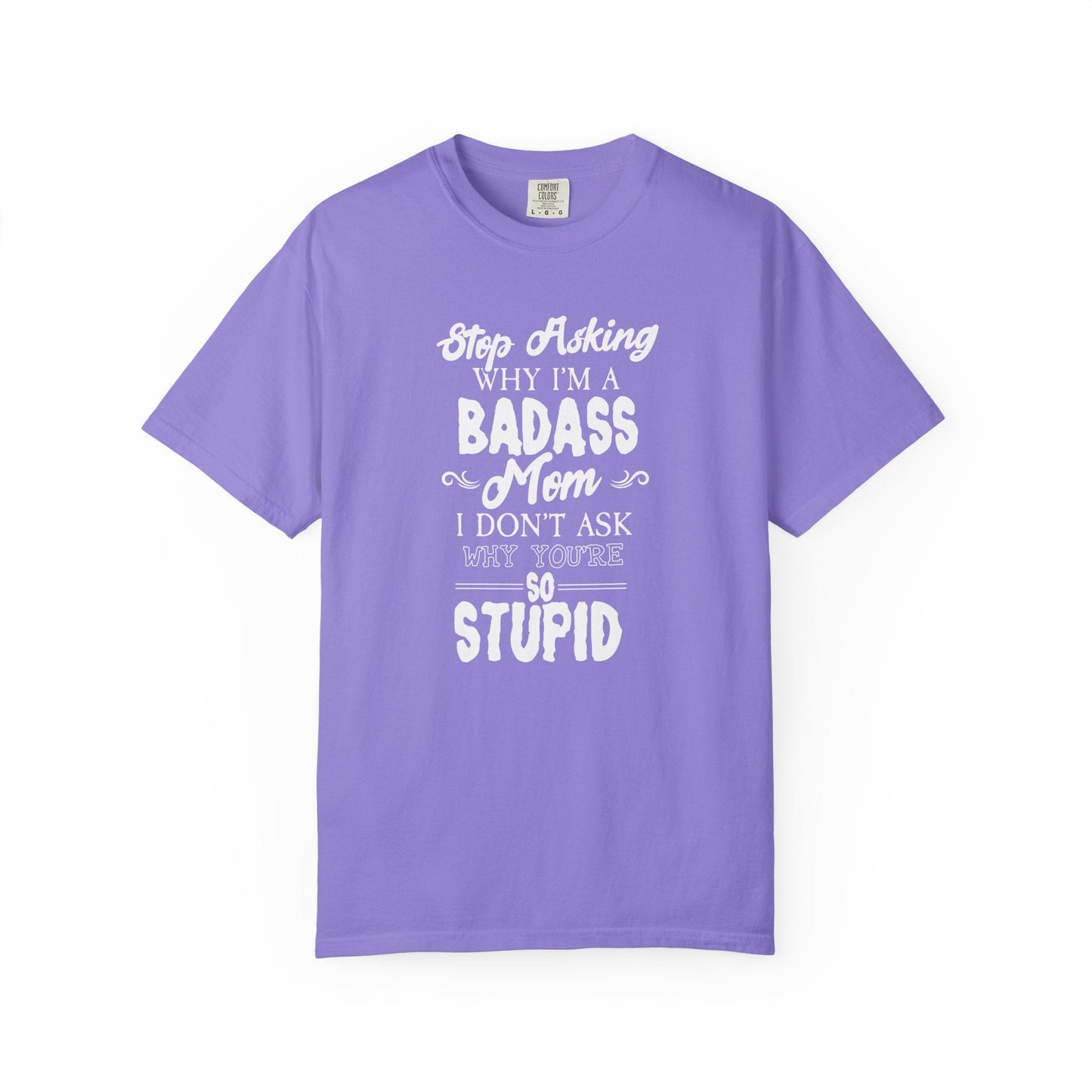Mom T-shirt Mother's Day Mama Tee Unisex Comfort Colors Garment-Dyed Cotton h39