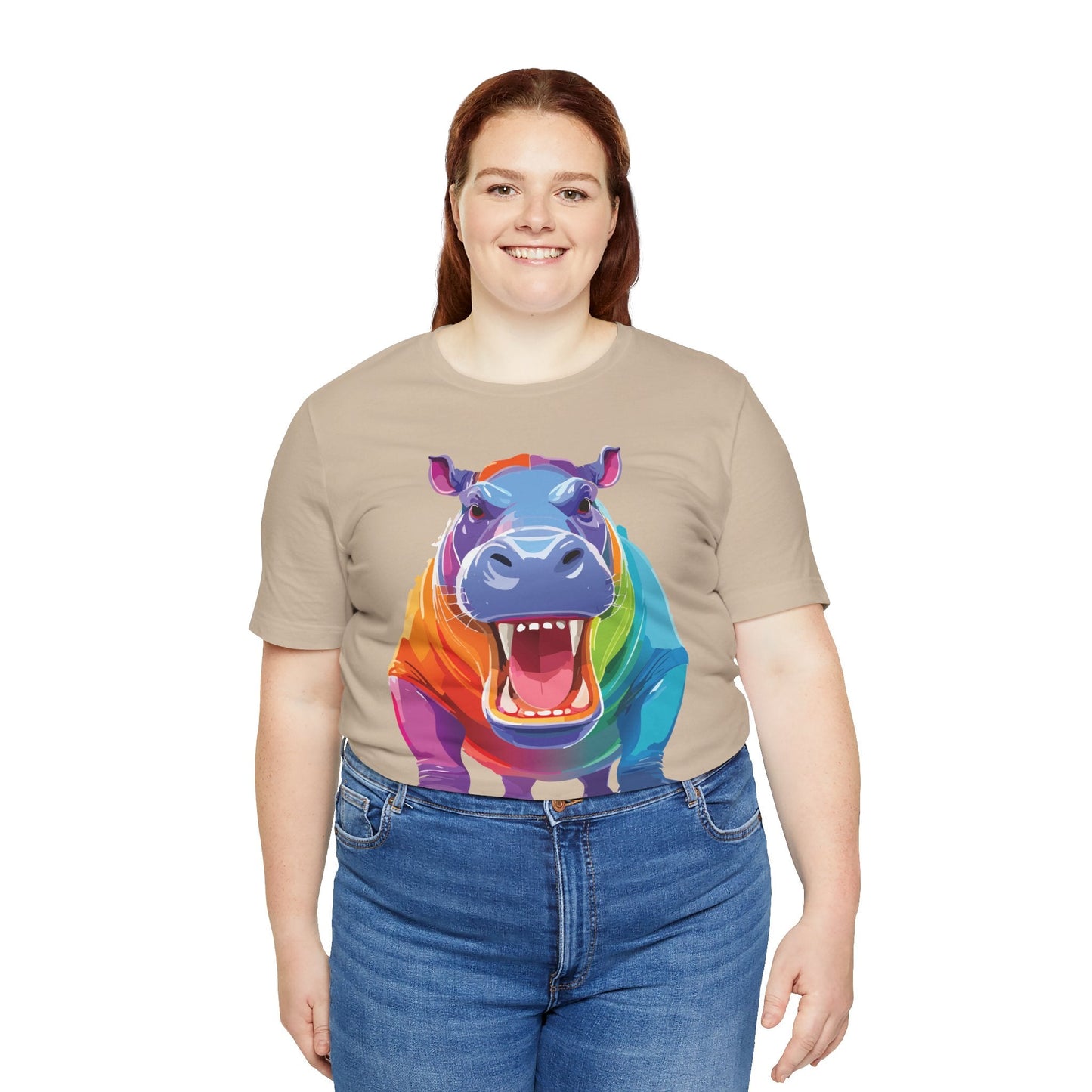 Unisex Animal Tee Shirt With Art Design Wild Animals Graphic Tee For Men Women All Sizes
