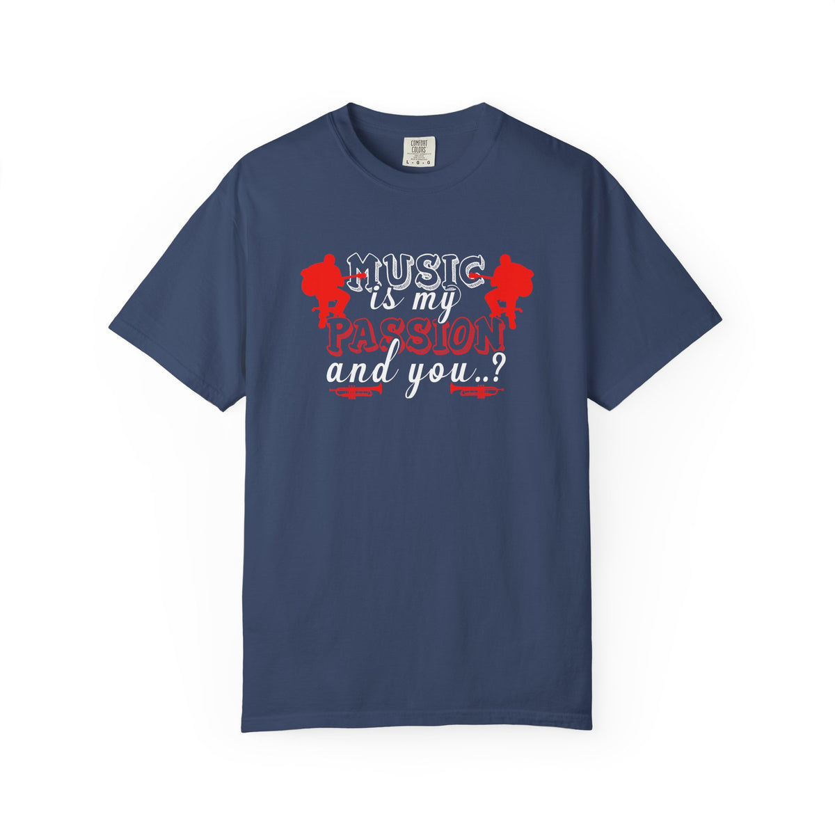 Music is My Therapist T-shirt Band Graphic Music Quote Unisex Cotton Tee 070