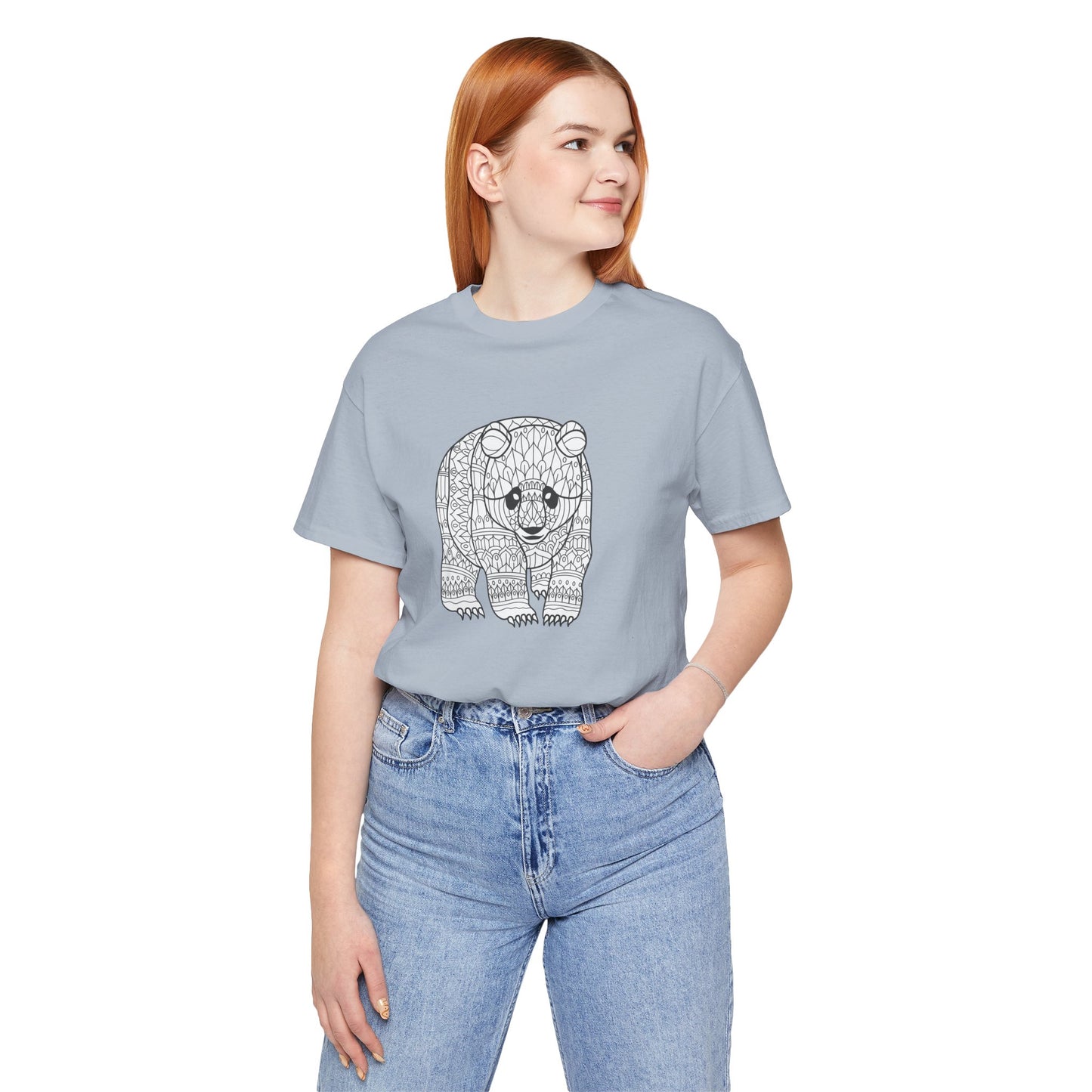 Unisex Tee Shirt with animals Print