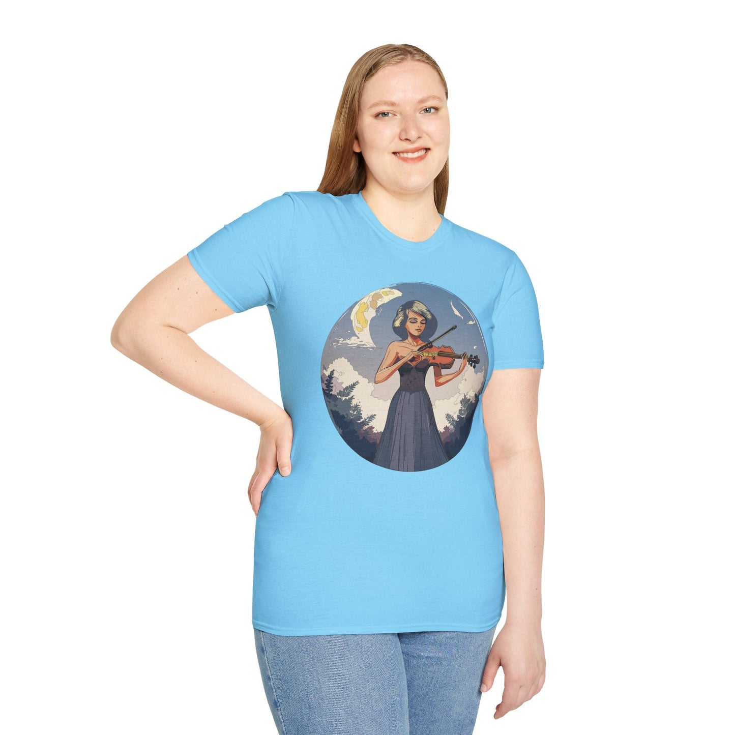 Womens Graphic T Shirts Art Design Shirt For Women Cotton Tee Comfortable Everyday Wear