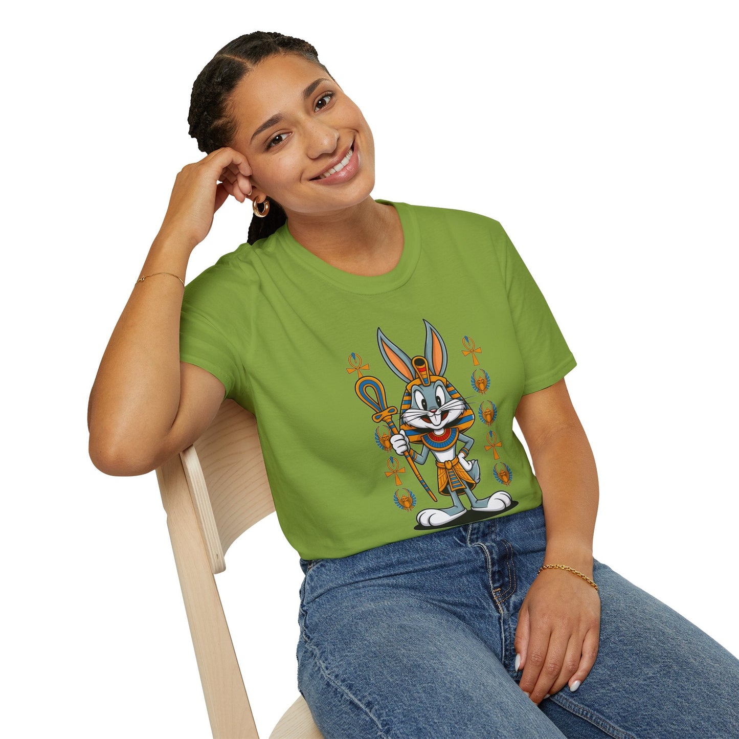 Bugs Bunny Shirt Unisex T Shirt Cartoon Tee Softstyle 100 Cotton Breathable Everyday Tee