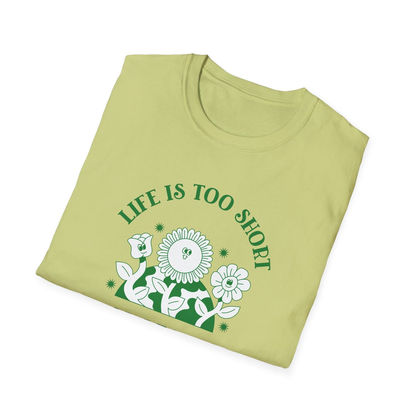 Positive Slogan T Shirts With Positive Words Tee Shirt Good Quotes Unisex Gildan Softstyle 64000 100 Percent Cotton