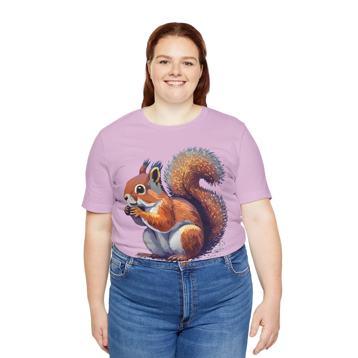 Unisex Animal Print Tee Shirt With Wild Animals Artwork Gildan Softstyle 64000 Cotton