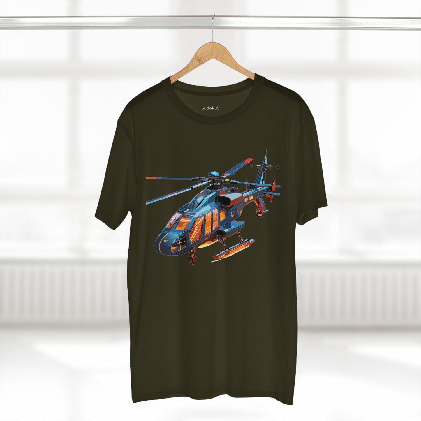 Chopper Graphic Unisex 100 Cotton Staple Tee 3