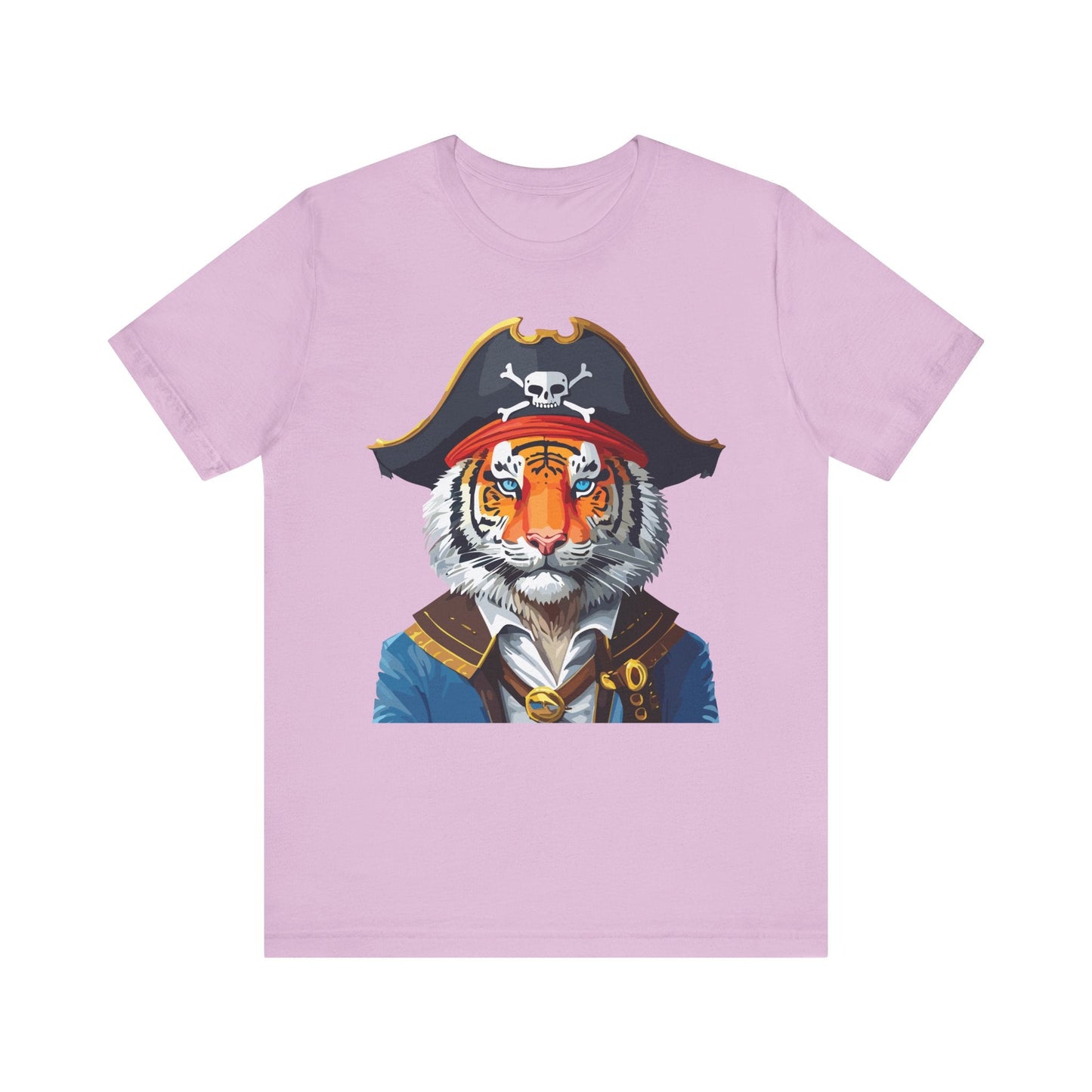 Unisex Animal Tee Shirt With Art Design Wild Animals Shirt Gildan Softstyle 64000