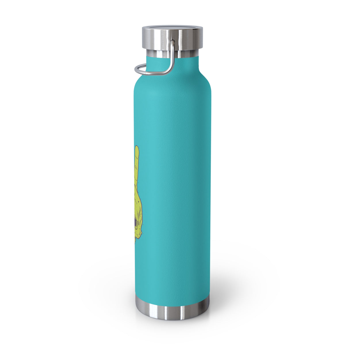 22oz Copper Insulated Water Bottle with Cartoon Design - CV60