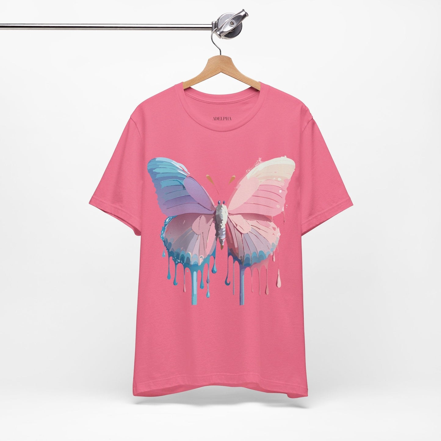 Butterfly Graphic Tee Unisex Vintage Inspired Art Design Adelpha