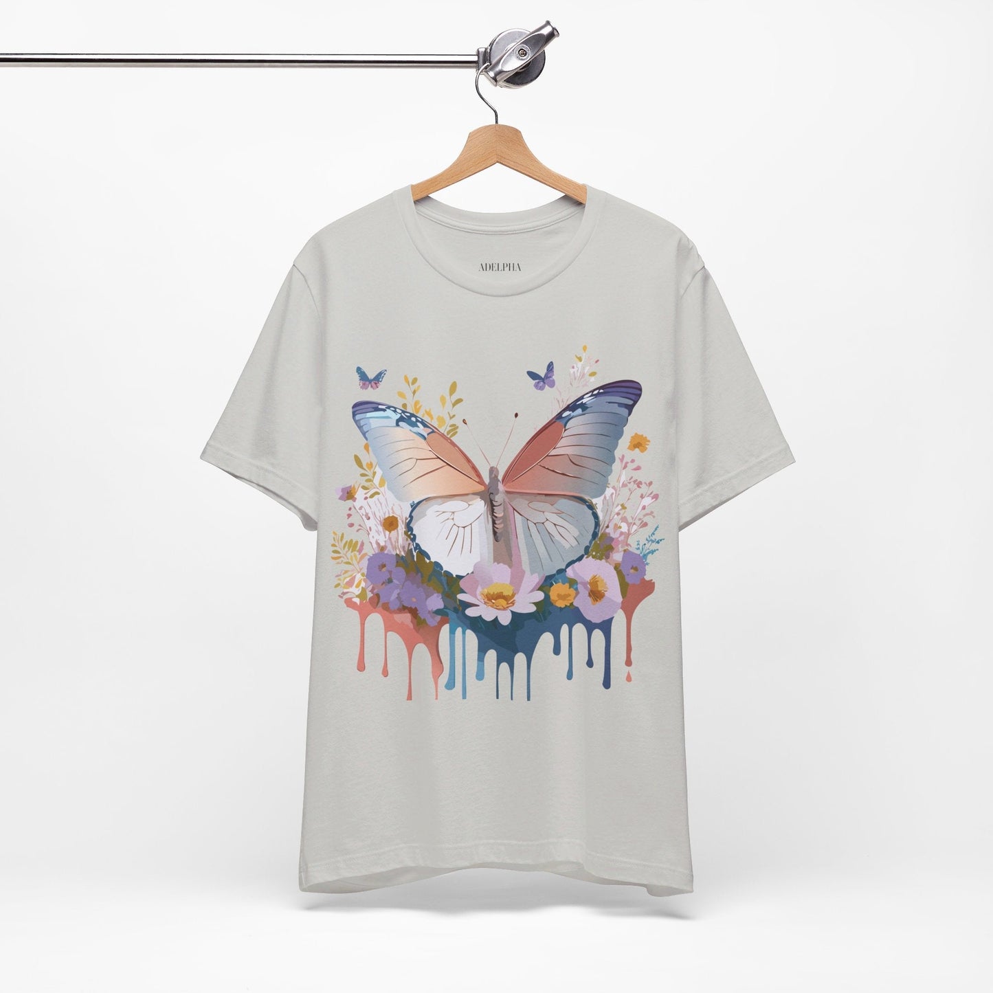 Butterfly Graphic Tee Unisex Vintage Art Design Adelpha Collection