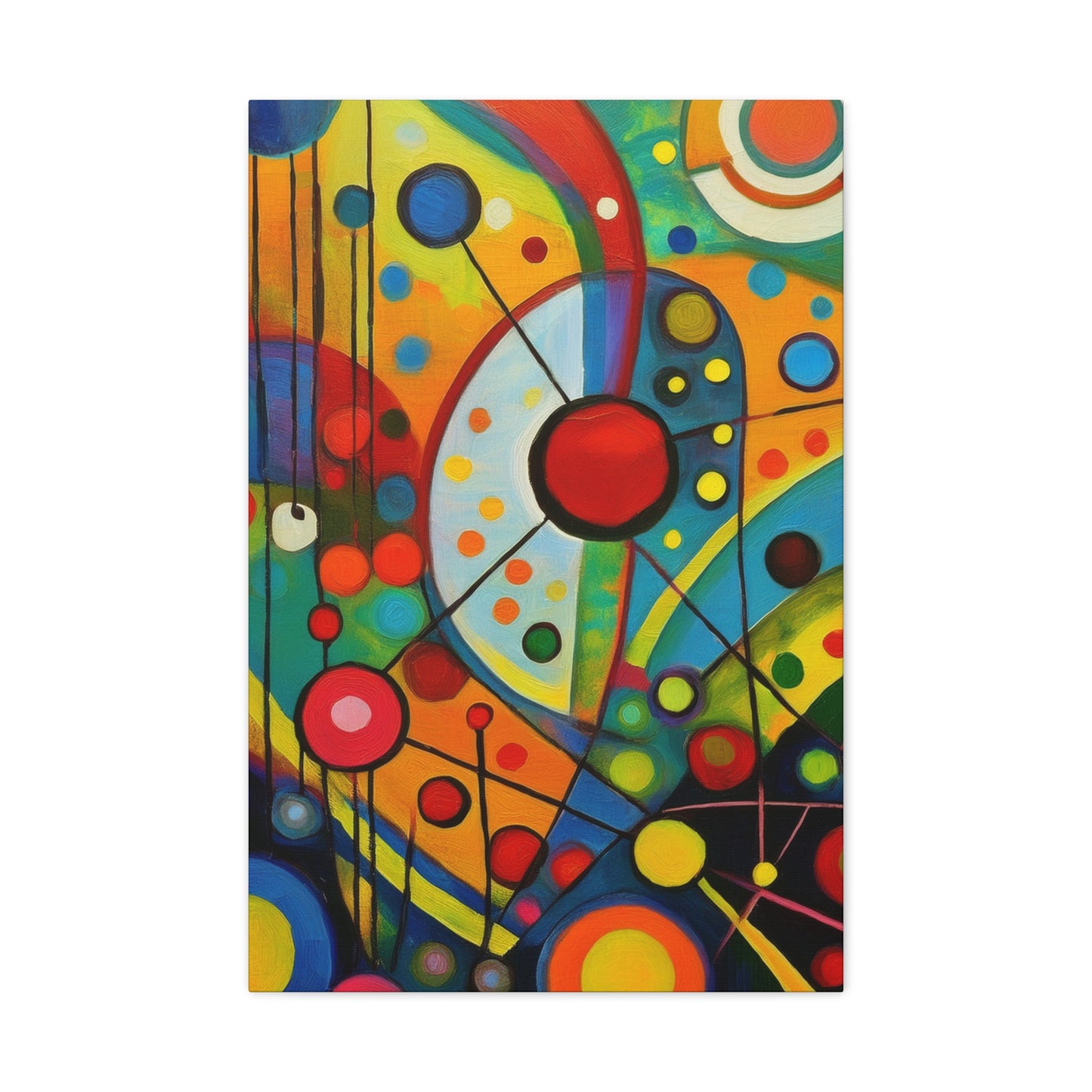 Abstract Oil Painting Print Canvas 20x24,20x30,24x30 24x32,24x36,30x40 32x48,36x48,40x60 Pine-Wood Inner Frame ABS-137