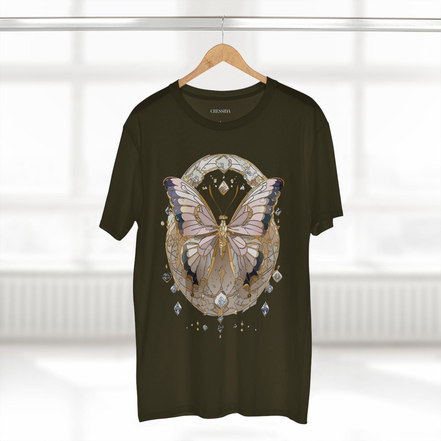 Butterfly Graphic Design Unisex 100 Cotton Tee 1
