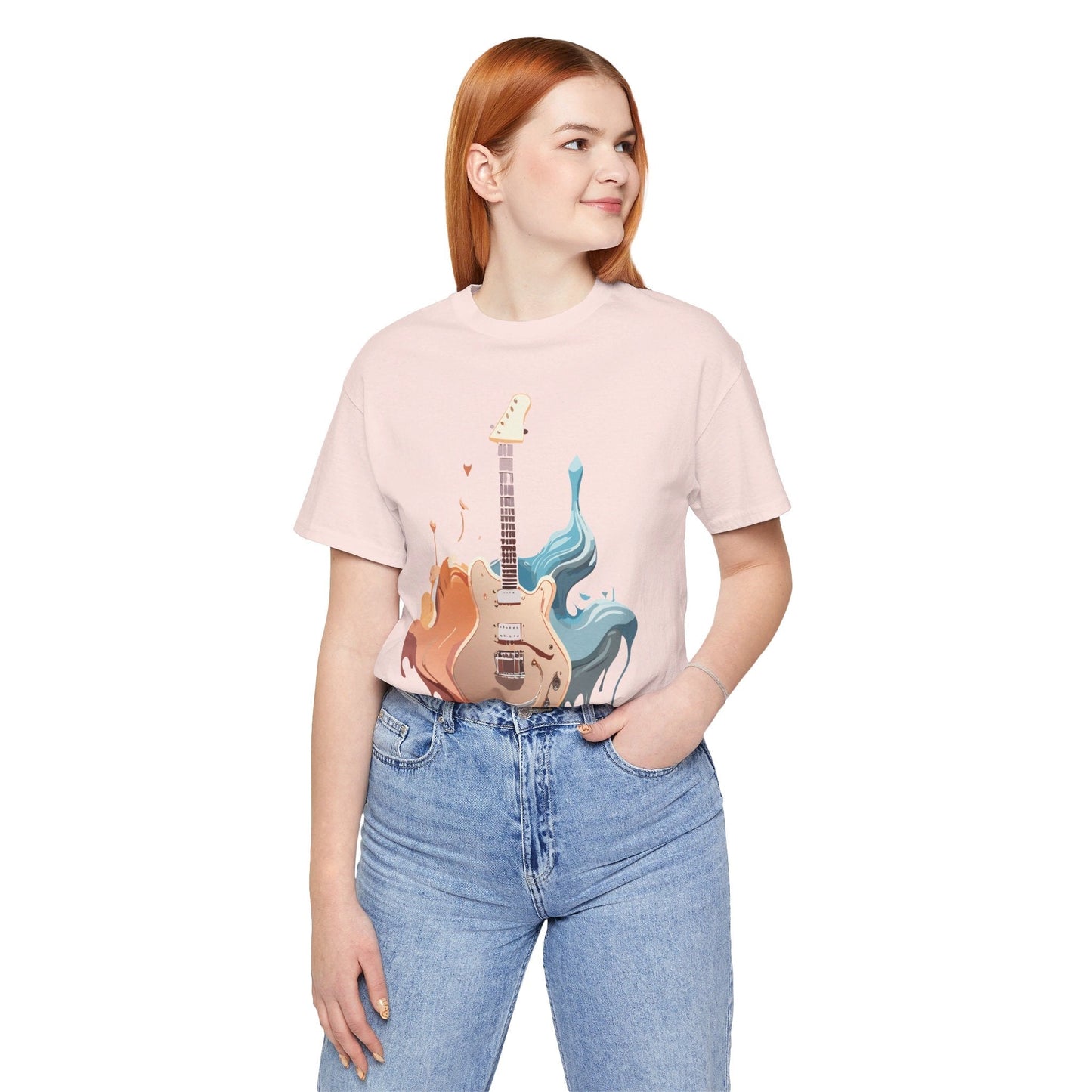 Music Graphic Tee Unisex Jersey Short Sleeve Adelpha Vintage Inspired Artwork Premium Design