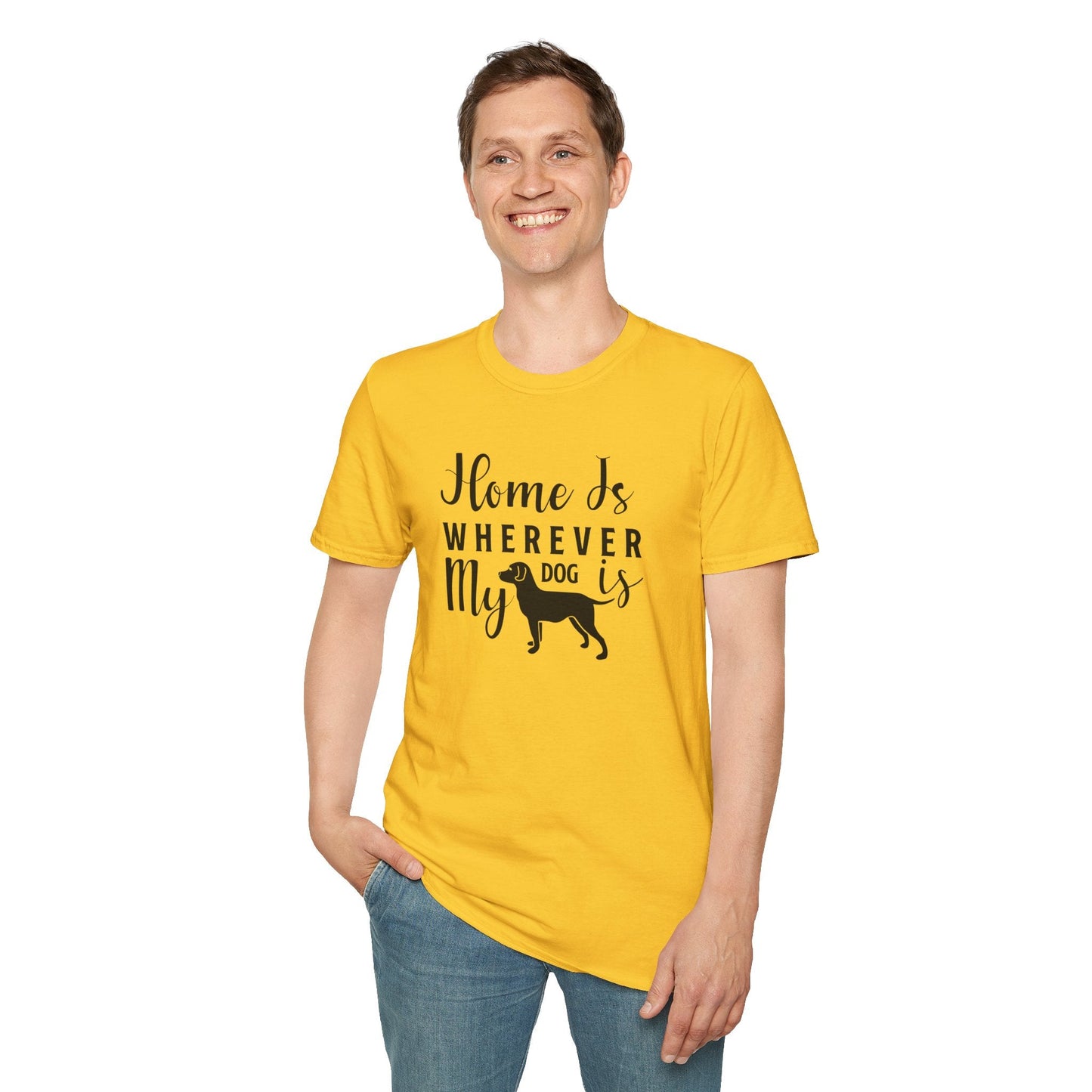 Dog Slogan T Shirts With Funny Quotes Unisex Tee Gildan Softstyle 64000 100 Percent Ring Spun Cotton Comfort