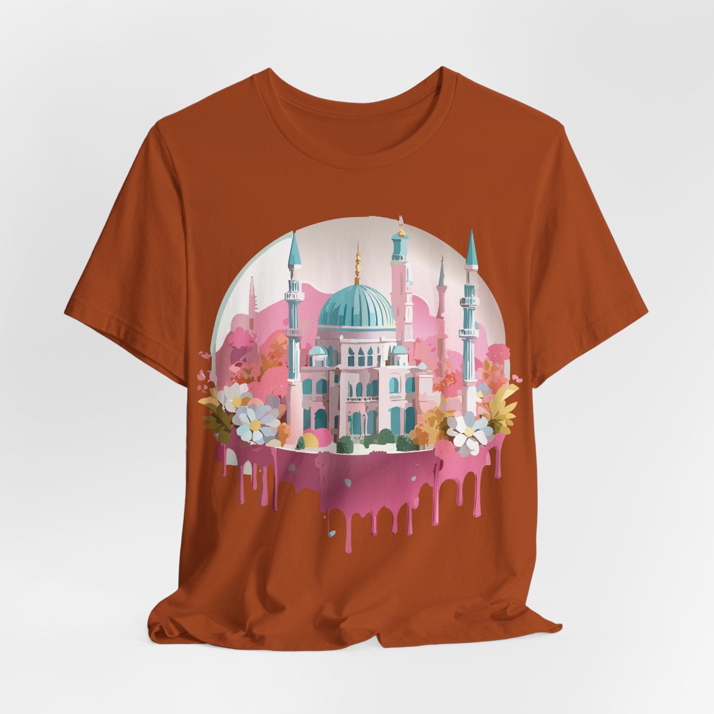 Istanbul Tourist Shirt Unisex Graphic Tee By Adelpha Premium Vintage Art Design Edition
