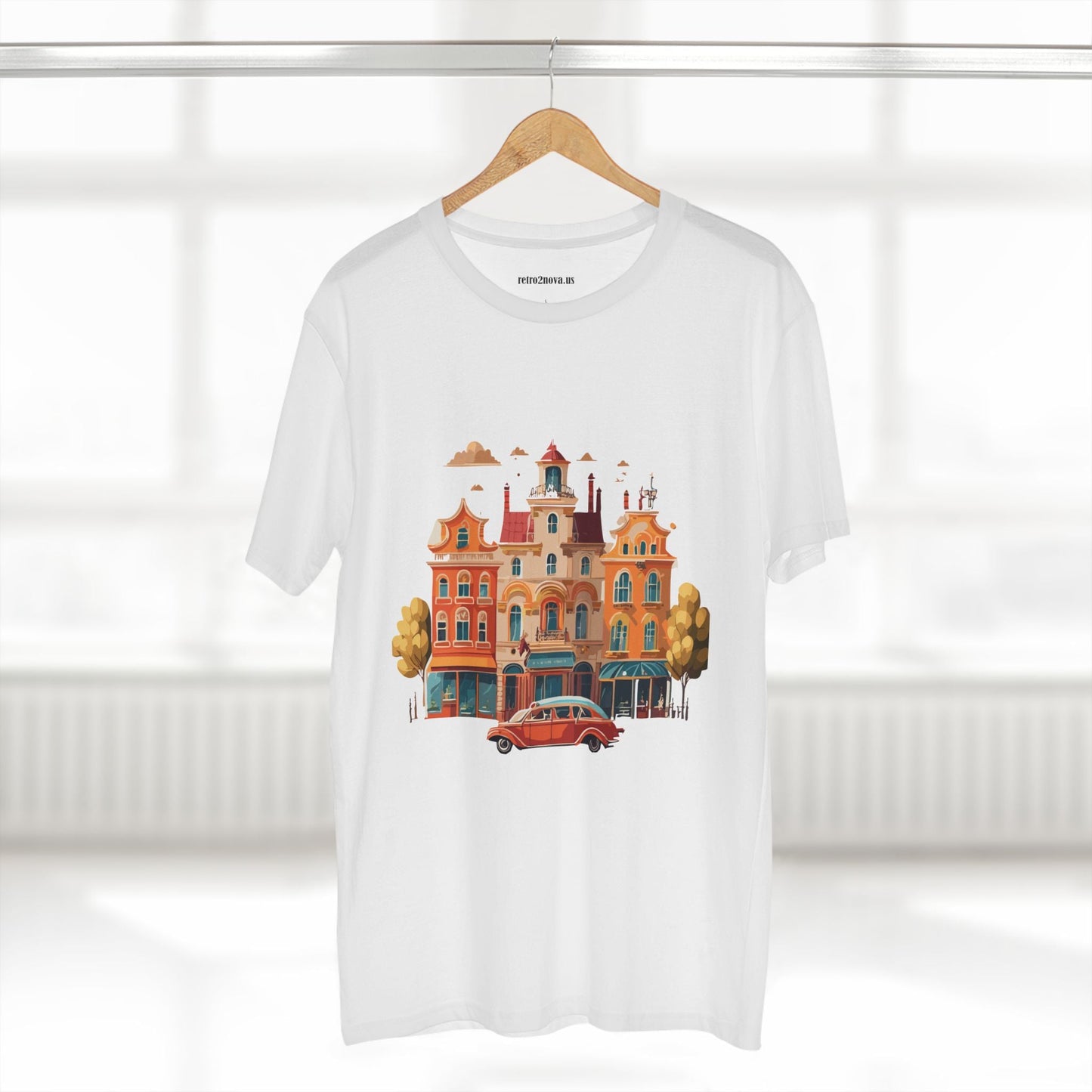 Retro Car Shirts Vintage Car Shirts RC22 Unisex Premium Cotton Tee With Original Art Design