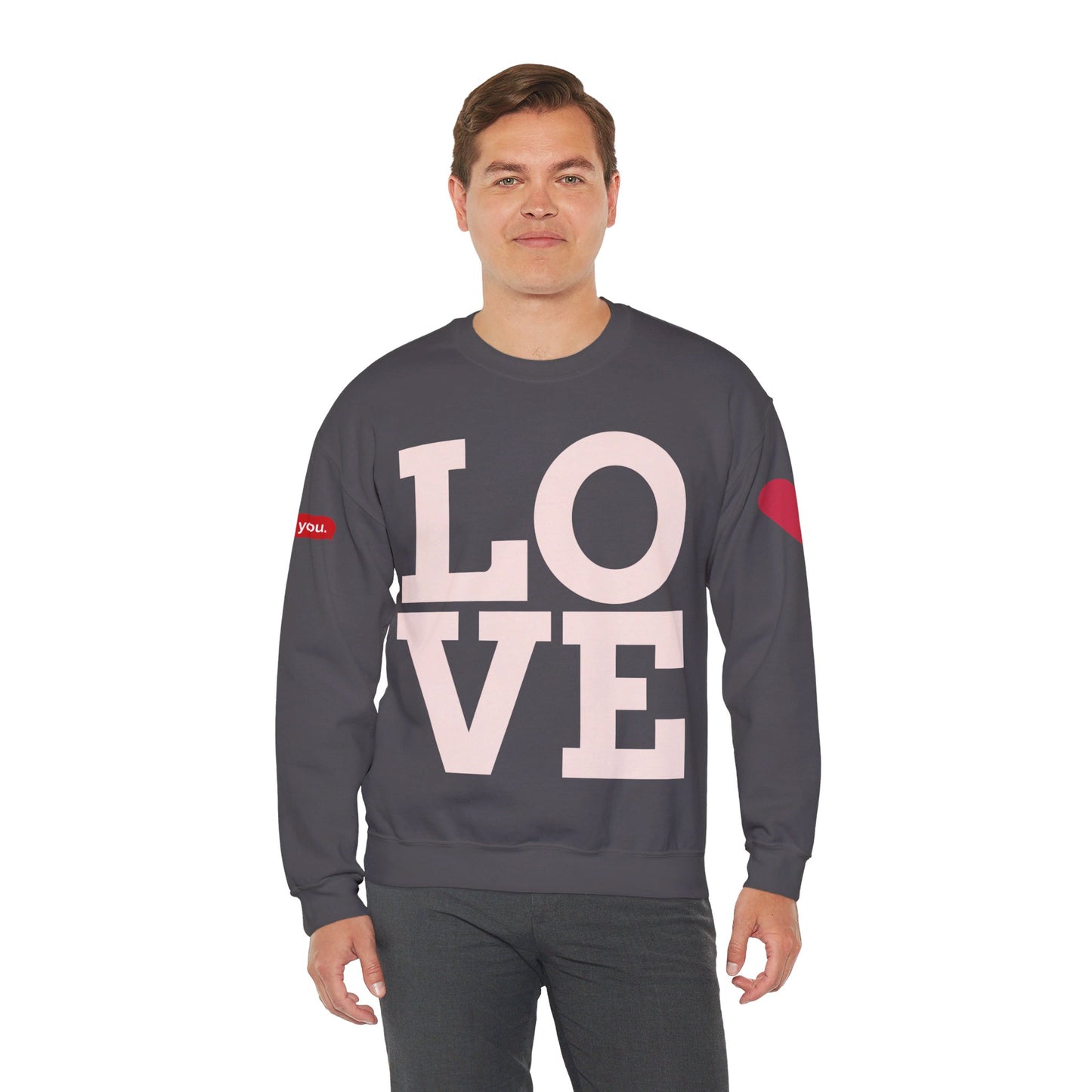 Unisex Heavy Blend Sweatshirt - LOVE