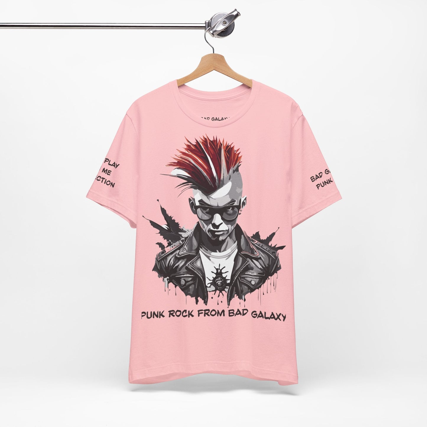 Punk Rock Tee Shirt Made In USA Free Shipping 100 Percent Cotton With Durable Stitching